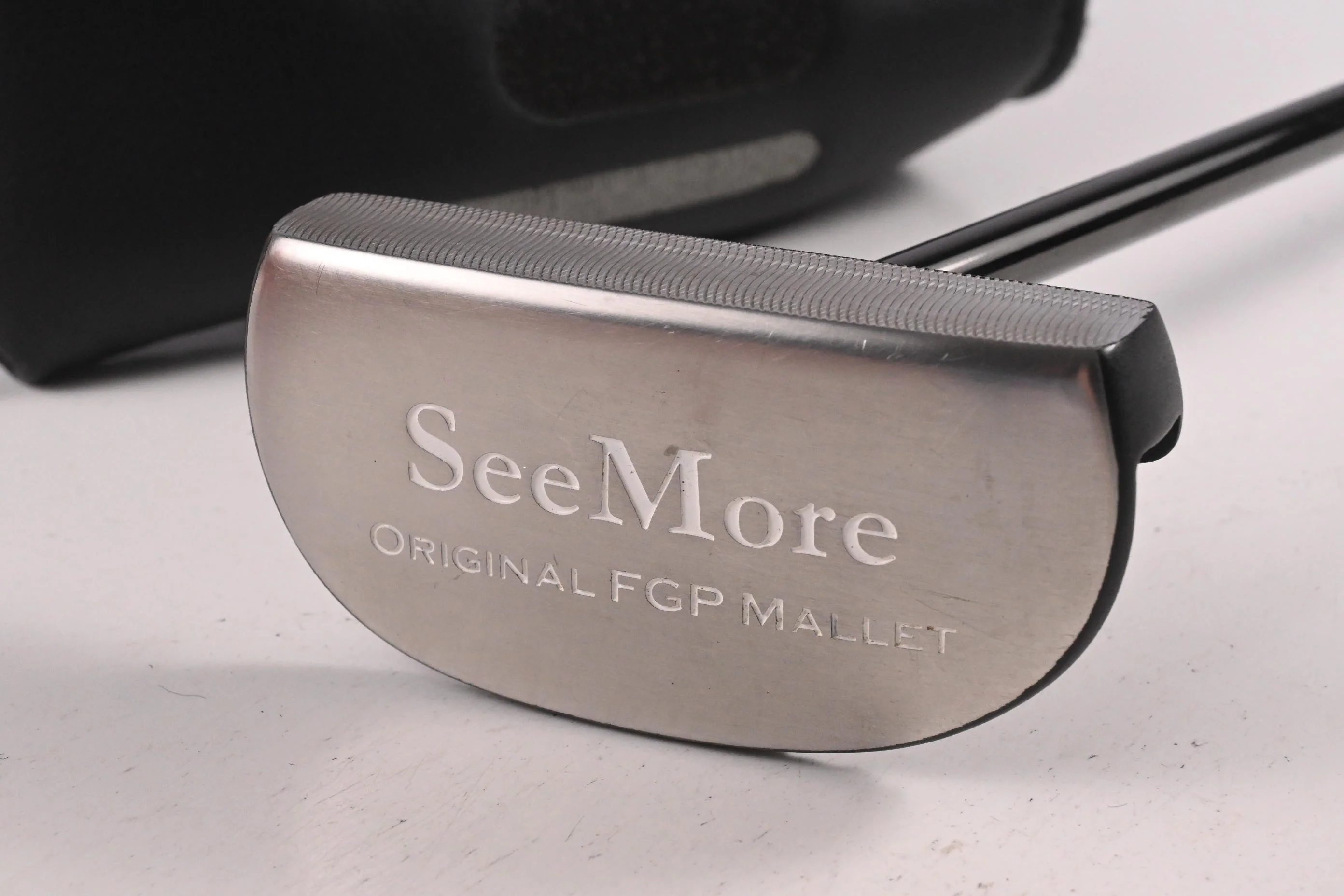 Seemore FGP Mallet Black Putter / 34 Inch