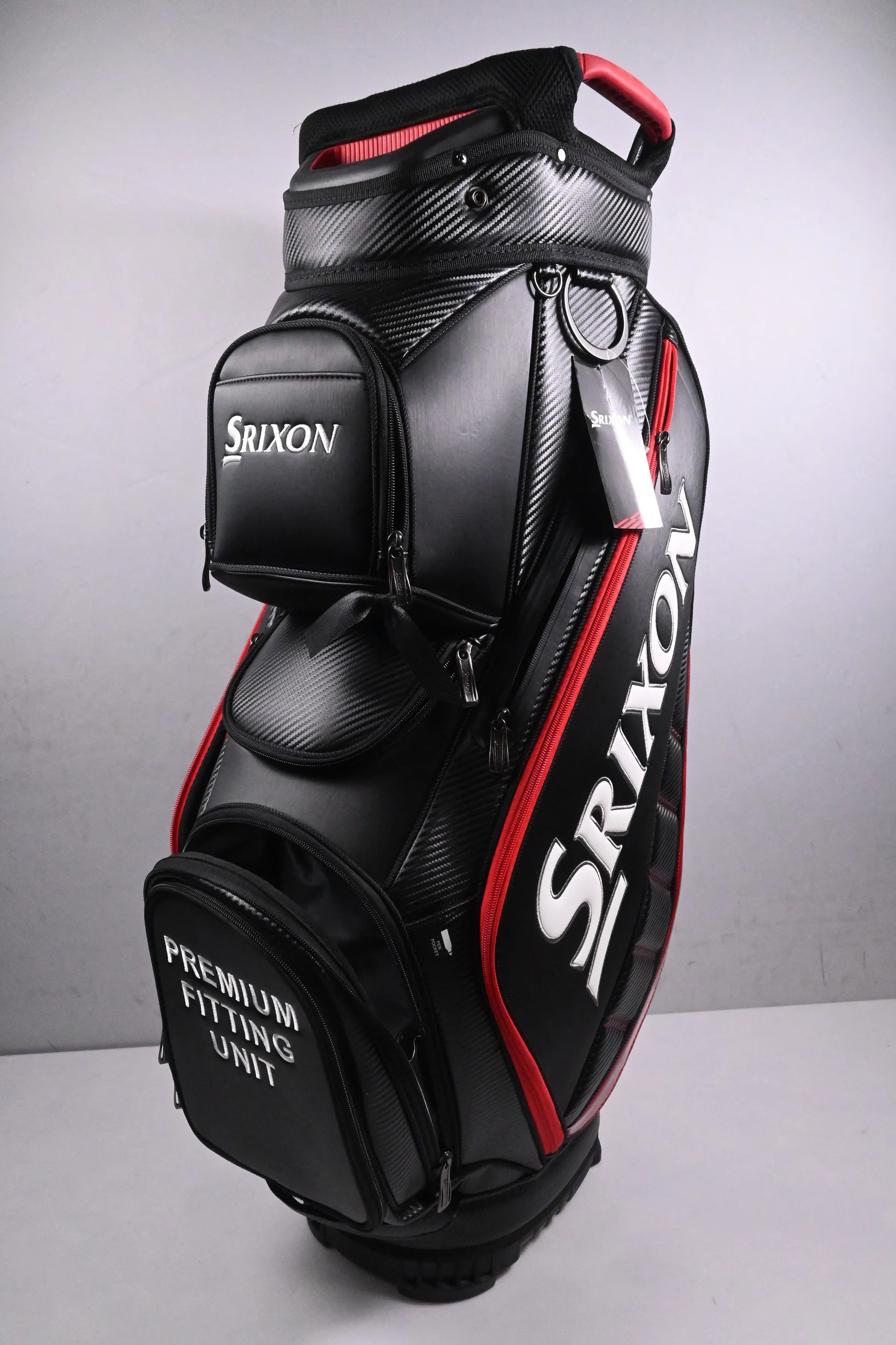 Srixon Tour Cart Bag / 15-Way Divider / Black, Red - Image 5