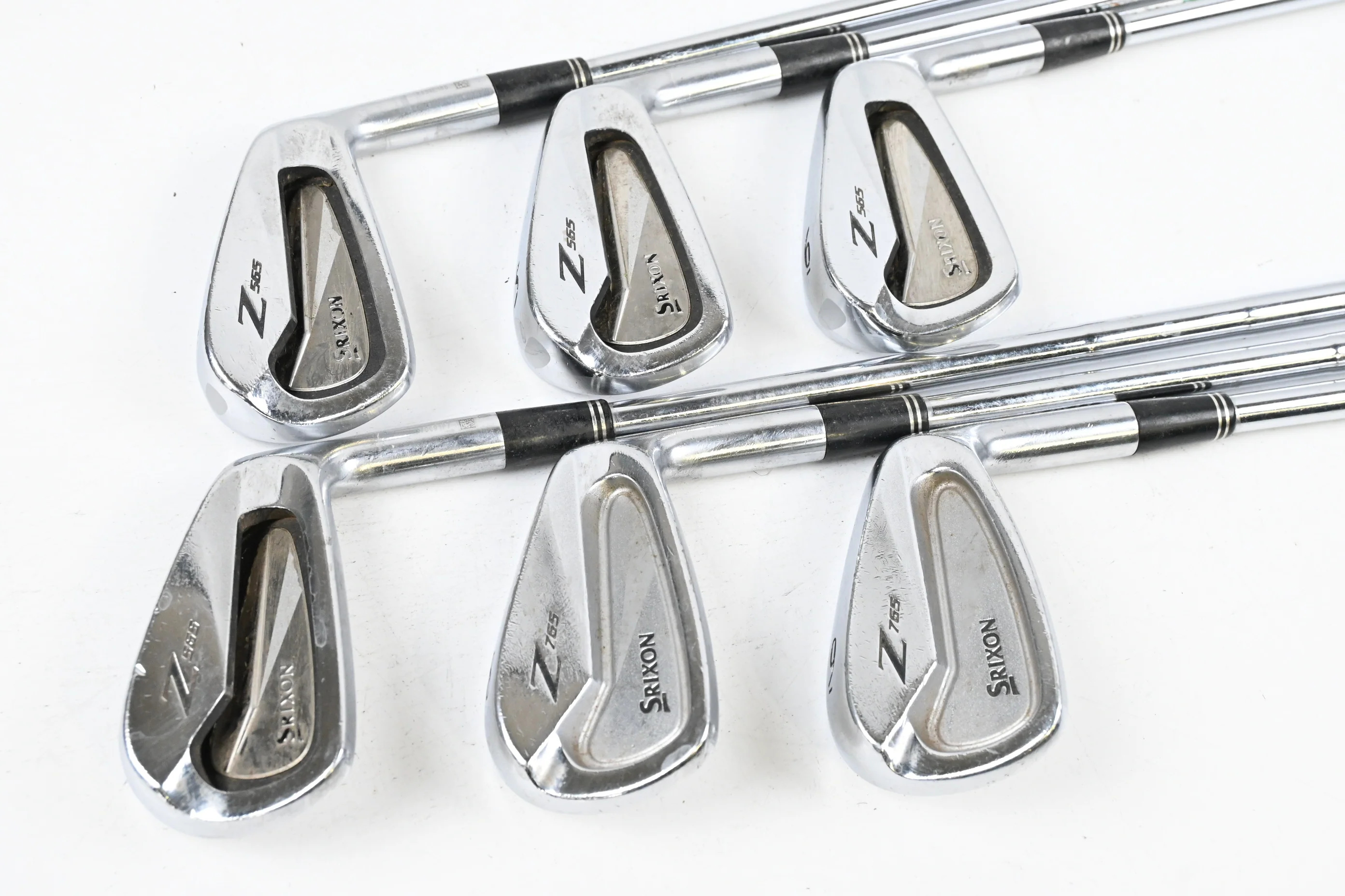 Srixon Z-565 Irons / 4-9 / X-Flex Dyanmic Gold X100 Shafts - Image 2