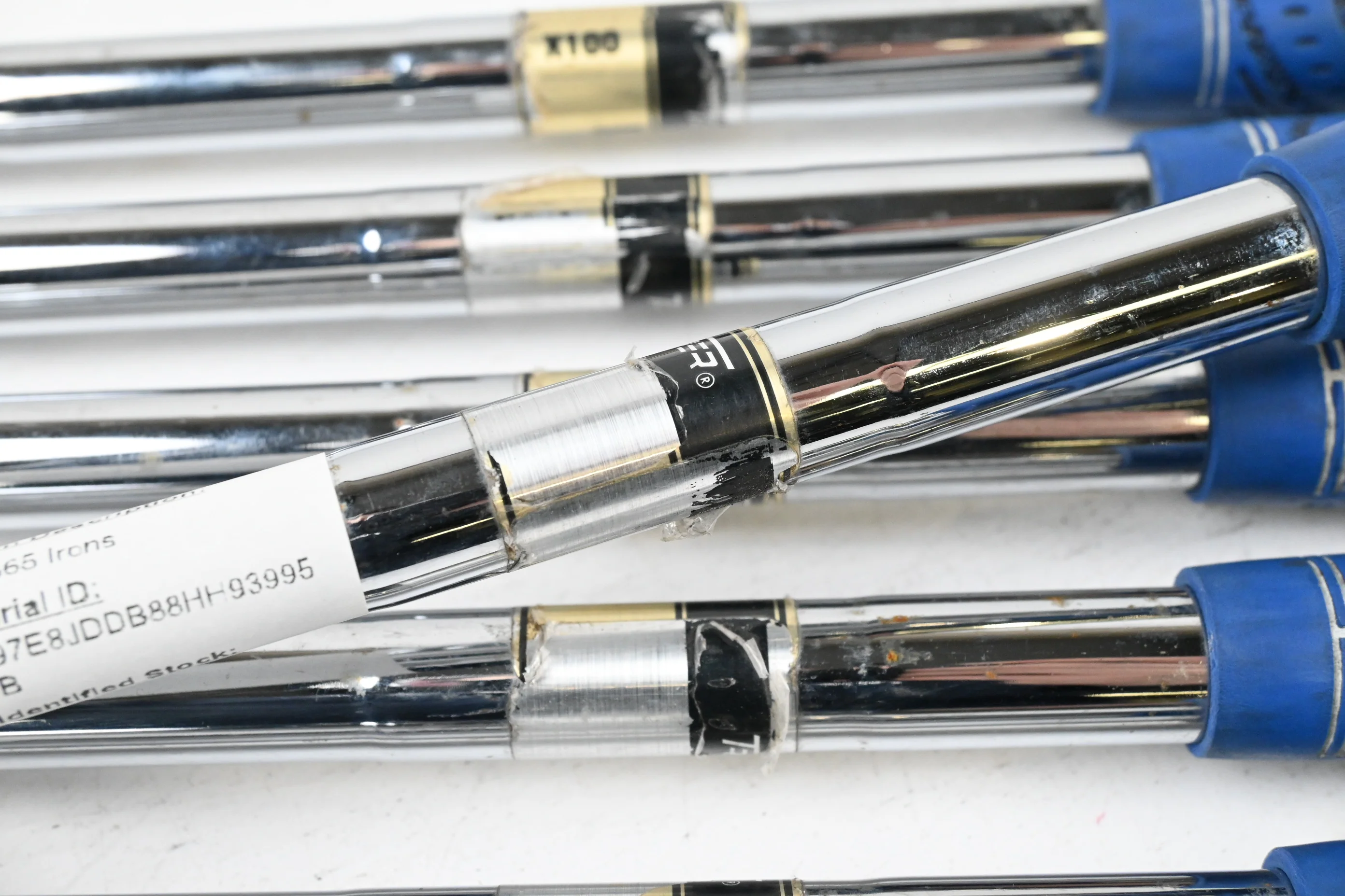 Srixon Z-565 Irons / 4-9 / X-Flex Dyanmic Gold X100 Shafts - Image 5