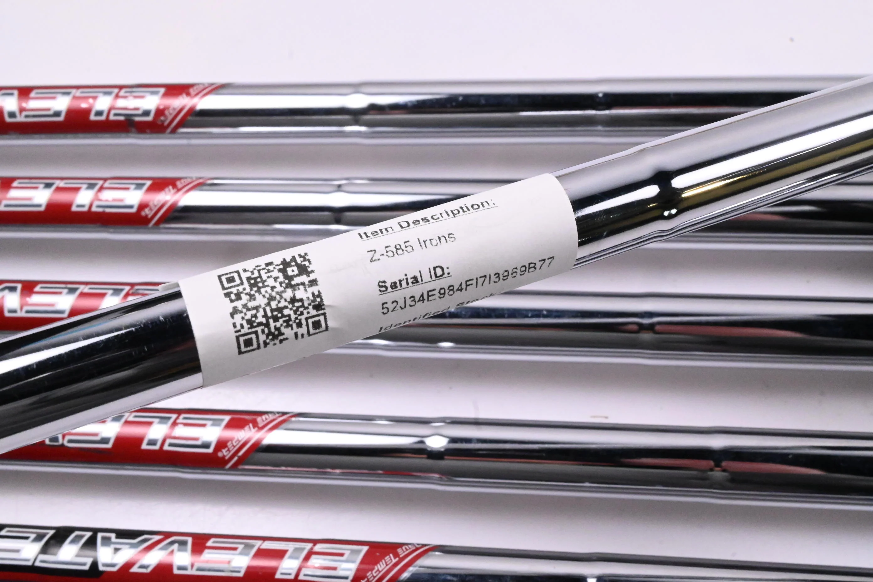 Srixon Z-585 Irons / 5-PW / Stiff Flex Elevate 105 Shafts - Image 6