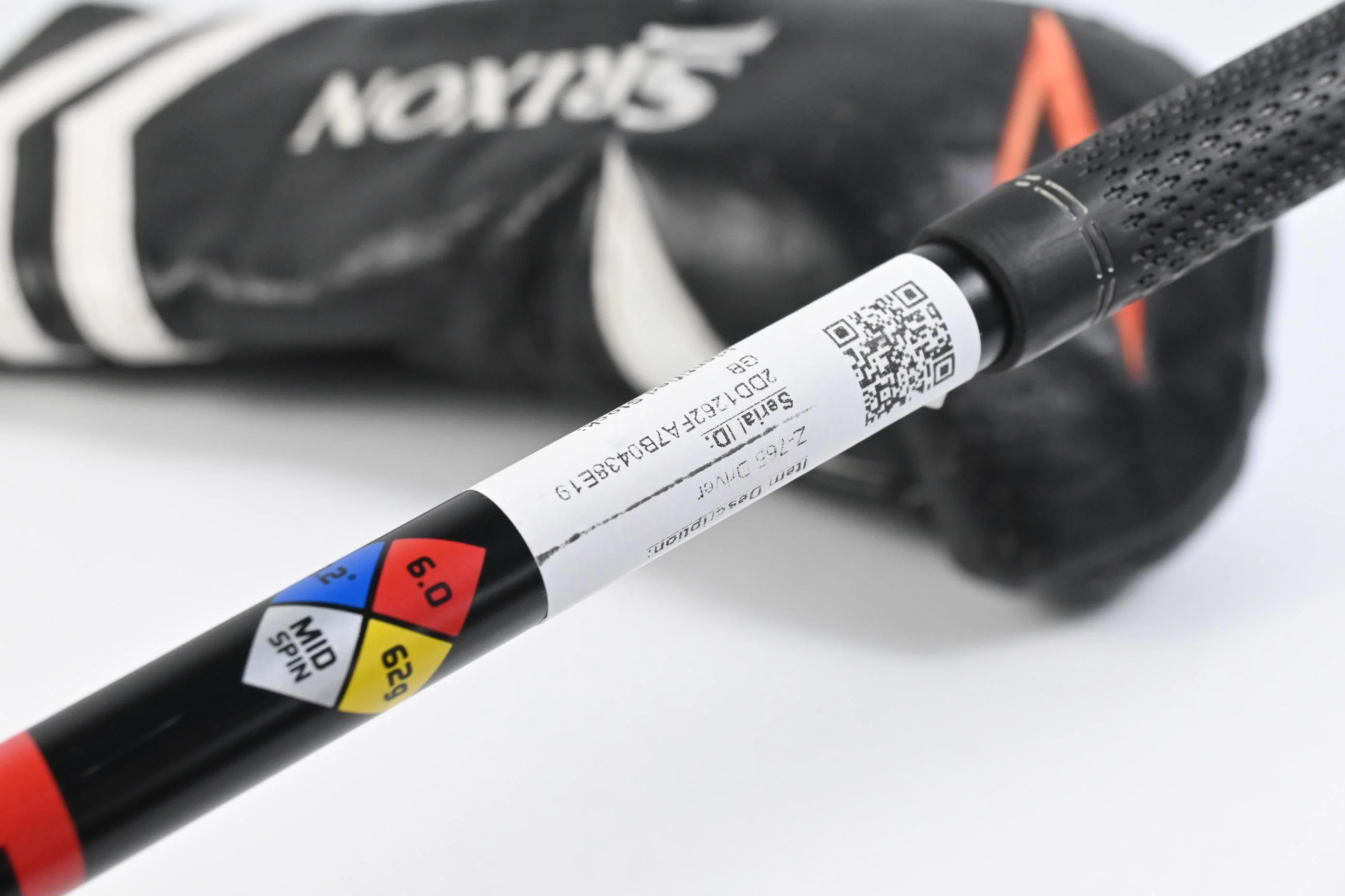 Srixon Z-765 Driver / 9.5 Degree / Stiff Flex Hzrdus Red 62 Shaft - Image 7