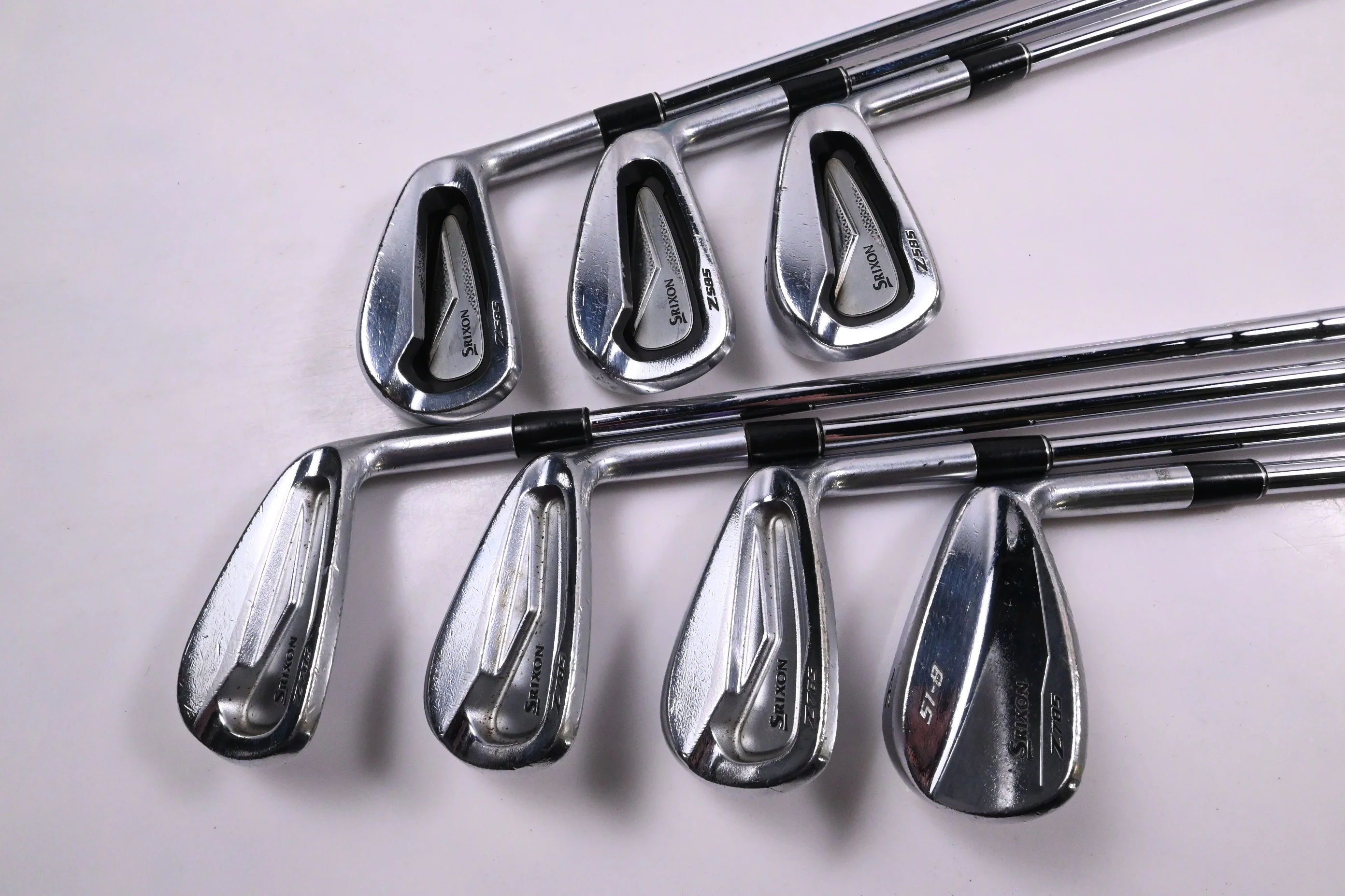 Srixon Z-585/Z-785 Irons / 5-PW+GW / Stiff Flex XP 95 S300 Shafts - Image 2