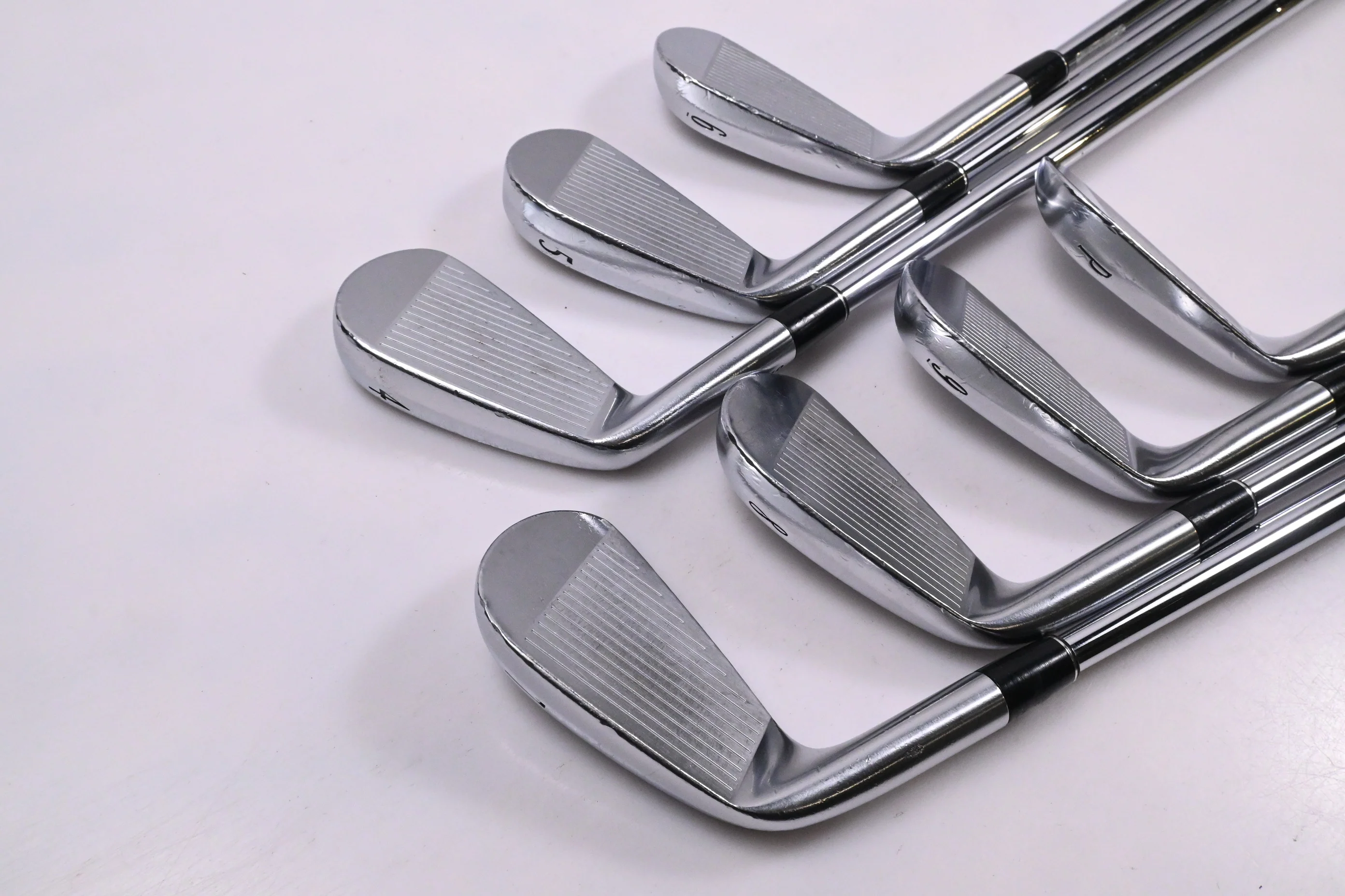 Srixon Z-785/Z-Forged Irons / 4-PW / Stiff Flex Dynamic Gold SL S300 Shafts - Image 4