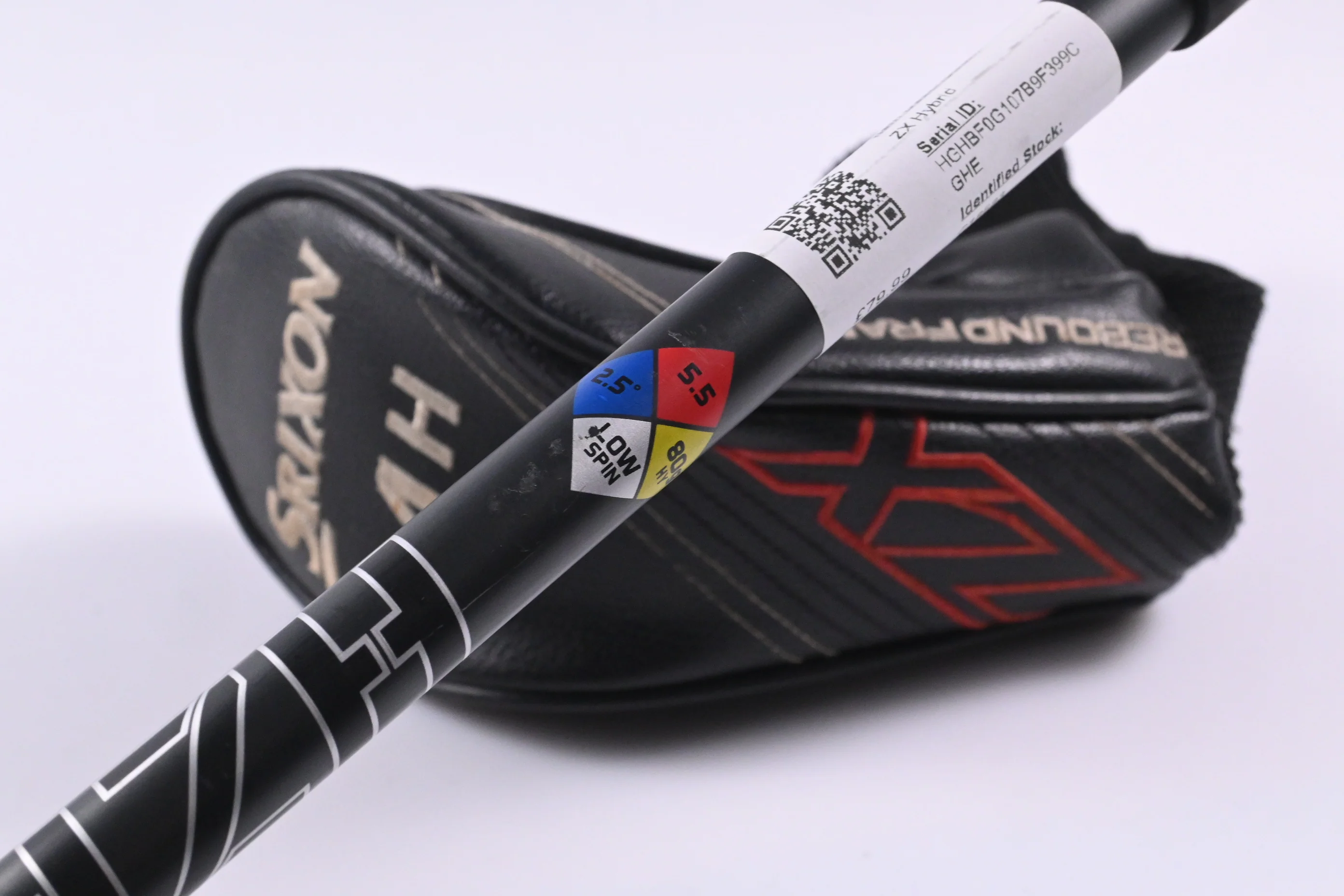 Srixon ZX #4 Hybrid / 22 Degree / Regular Flex HZRDUS Smoke Black 80 Shaft - Image 6
