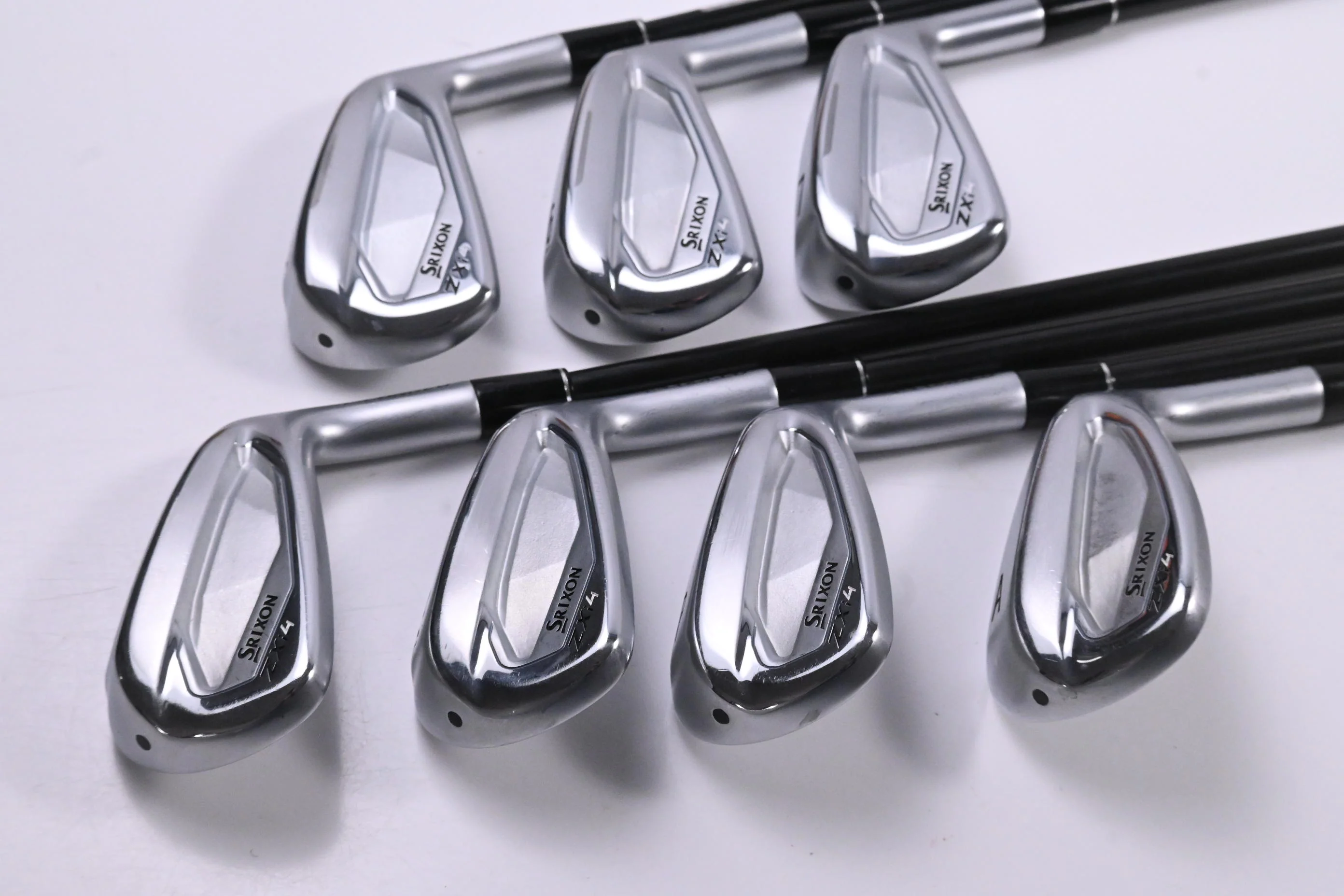 Srixon ZXi4 Irons / 5-PW+AW / Senior Flex UST Mamiya Helium Nanocore 601 Shafts - Image 2
