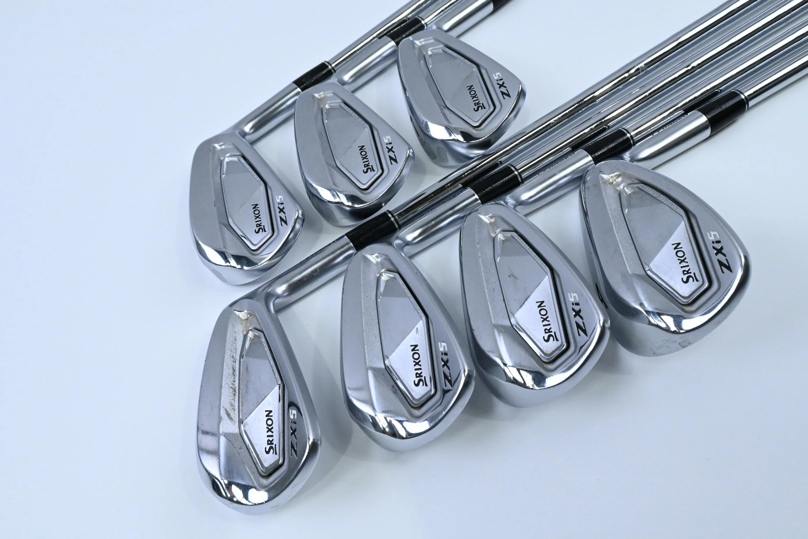 Srixon ZXi5 Irons / 5-PW+AW / Stiff Flex KBS $-Taper 120 Shafts - Image 2