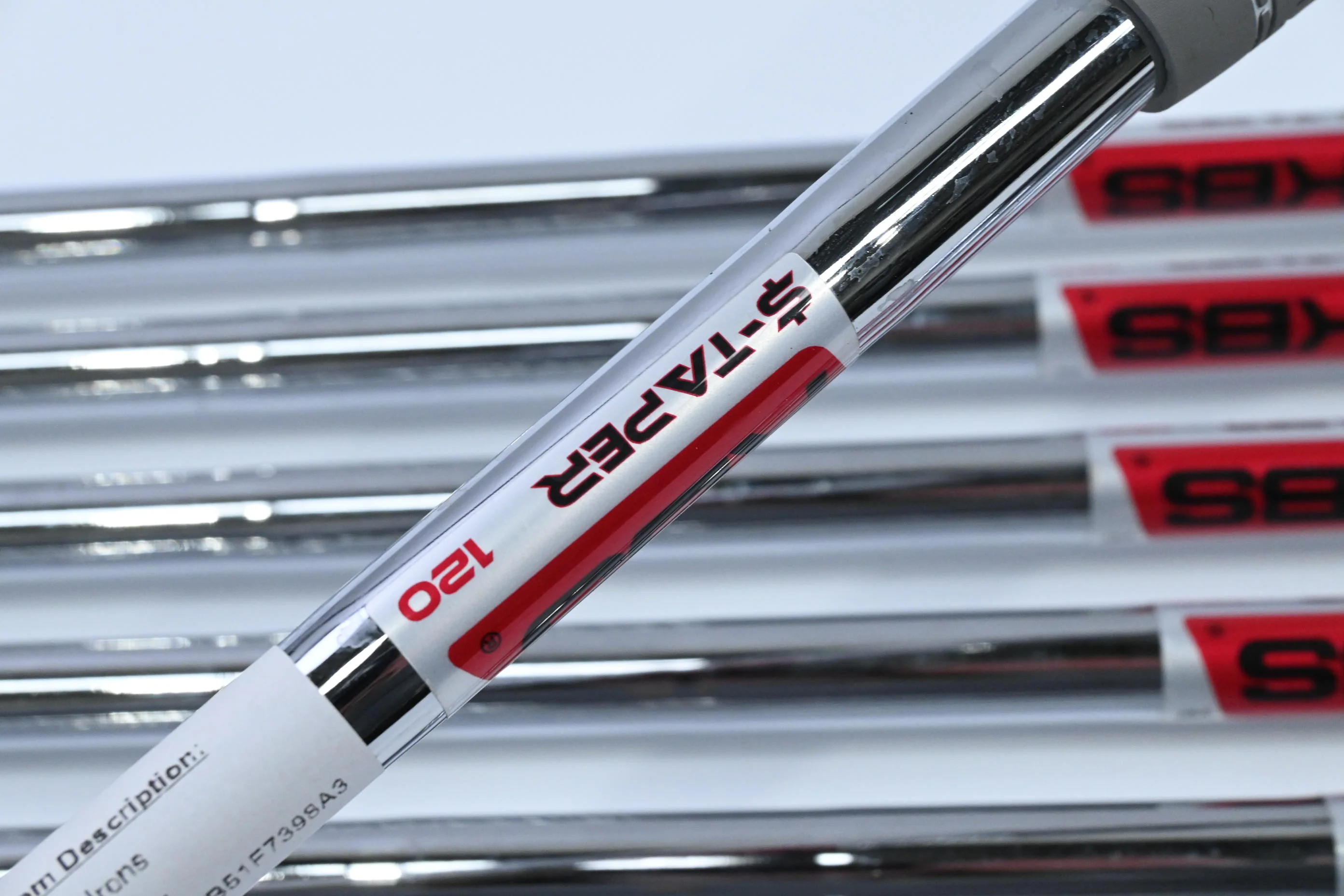 Srixon ZXi5 Irons / 5-PW+AW / Stiff Flex KBS $-Taper 120 Shafts - Image 5
