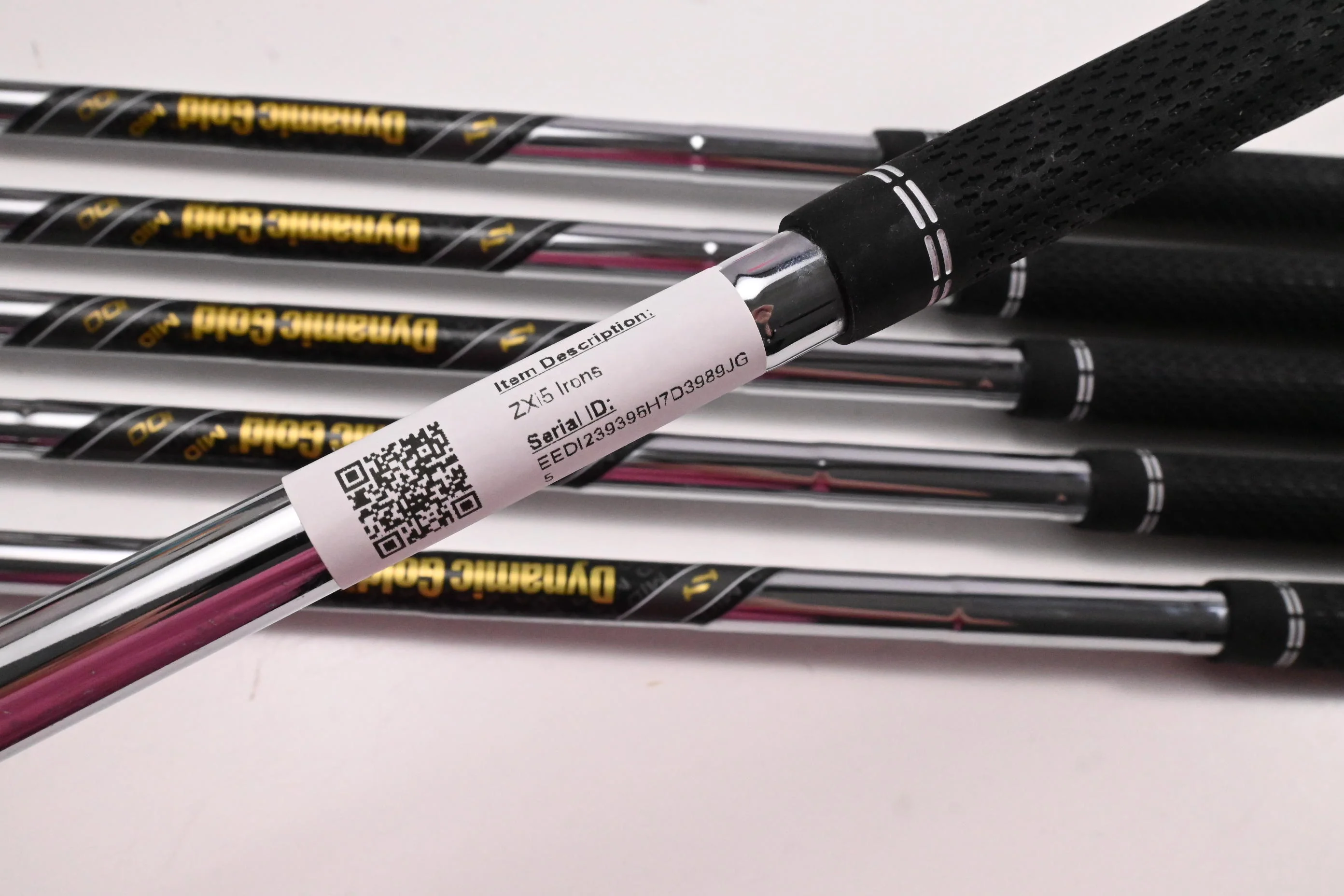Srixon ZXi5 Irons / 5-PW / Regular Flex Dynamic Gold Mid 100 R300 Shafts - Image 6