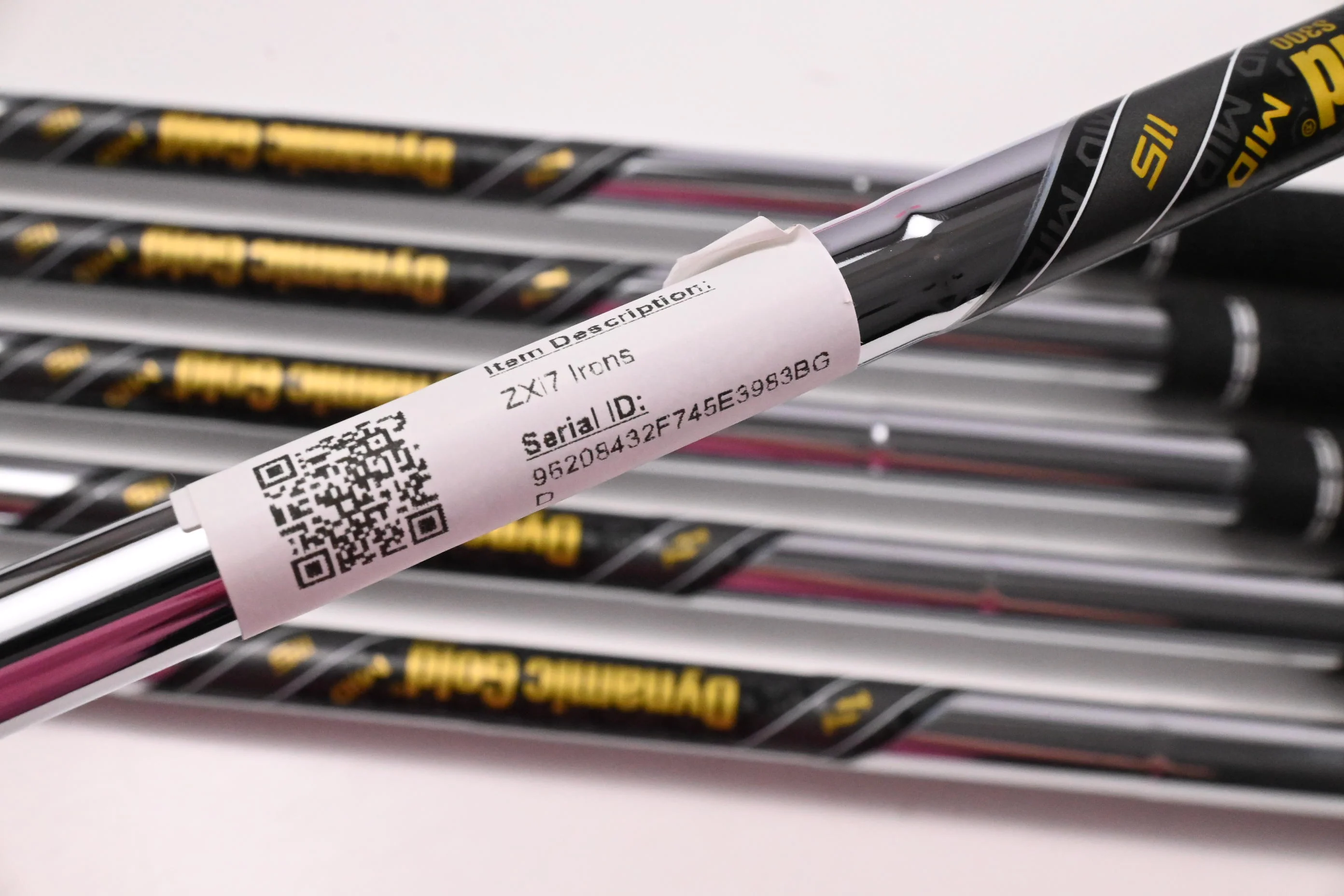 Srixon ZXi7 Irons / 5-PW / Stiff Flex Dynamic Gold Mid 115 S300 Shafts - Image 6