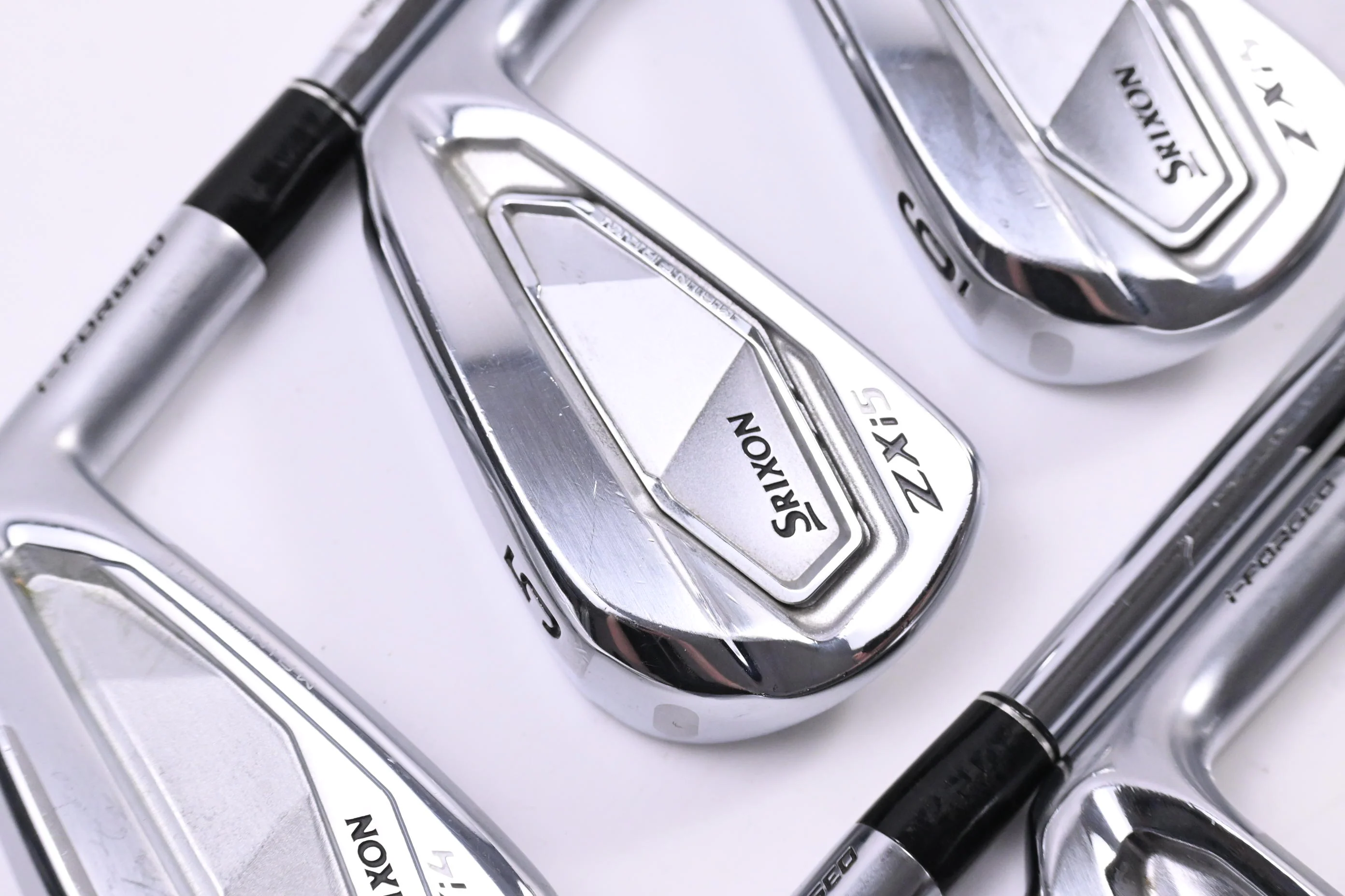 Srixon ZXi7 / ZXi4 / ZXi5 Combo Irons / 4-PW+AW / Stiff Flex KBS Tour Shafts