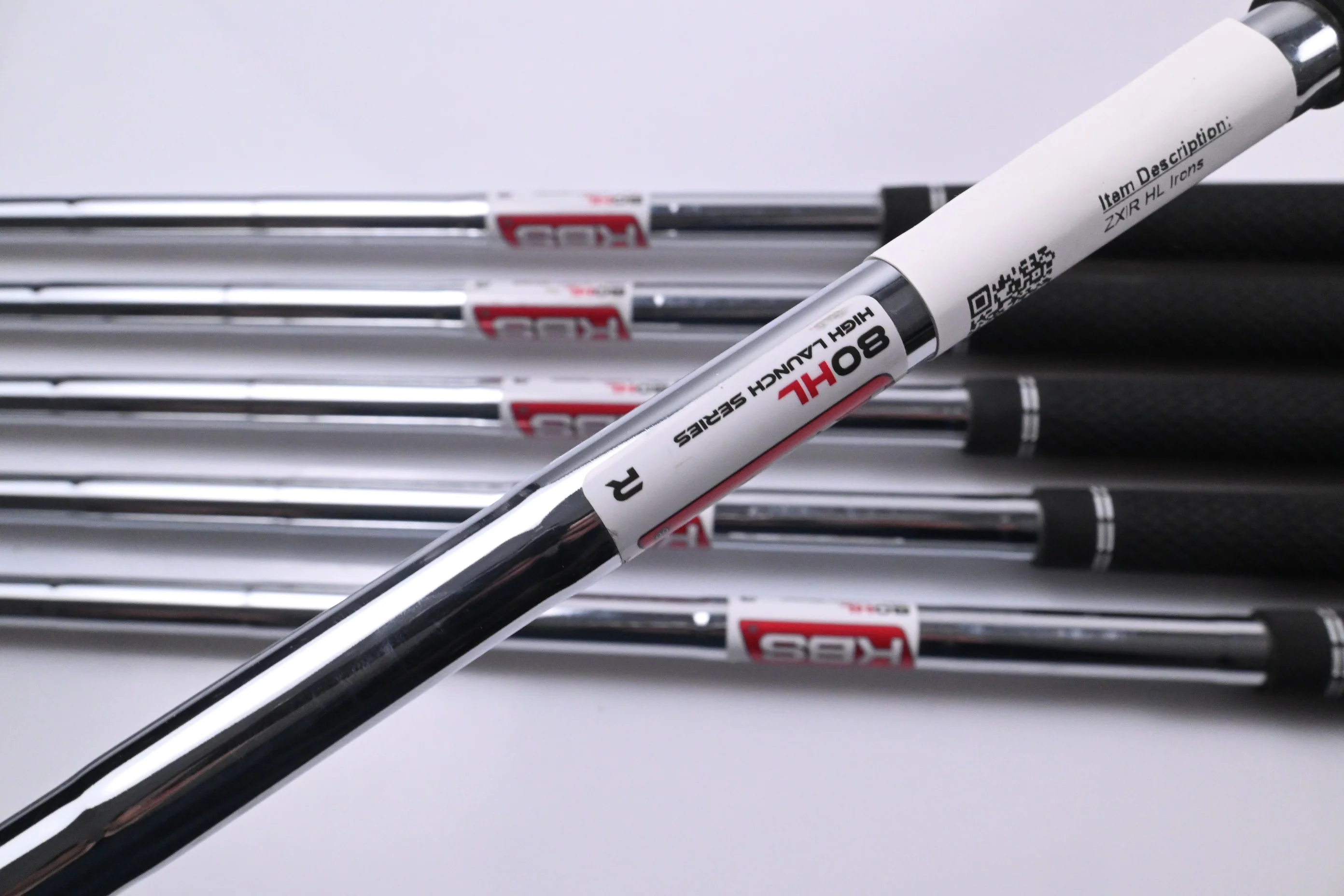 Srixon ZXiR HL Irons / 5-PW / Regular Flex KBS 80 HL Shafts - Image 5