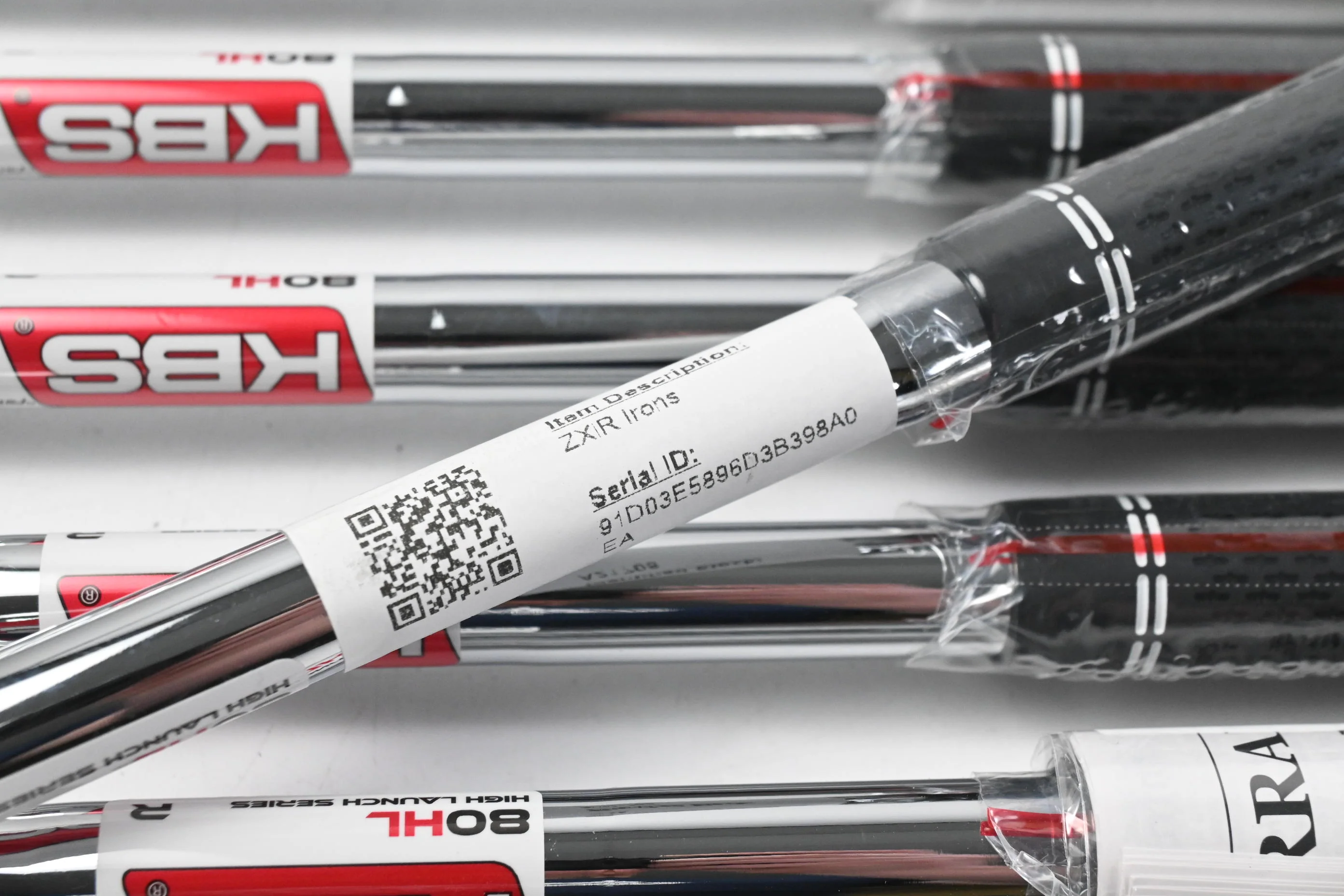 Srixon ZXiR Irons / 5-PW+GW / Regular Flex KBS 80HL Shafts - Image 6