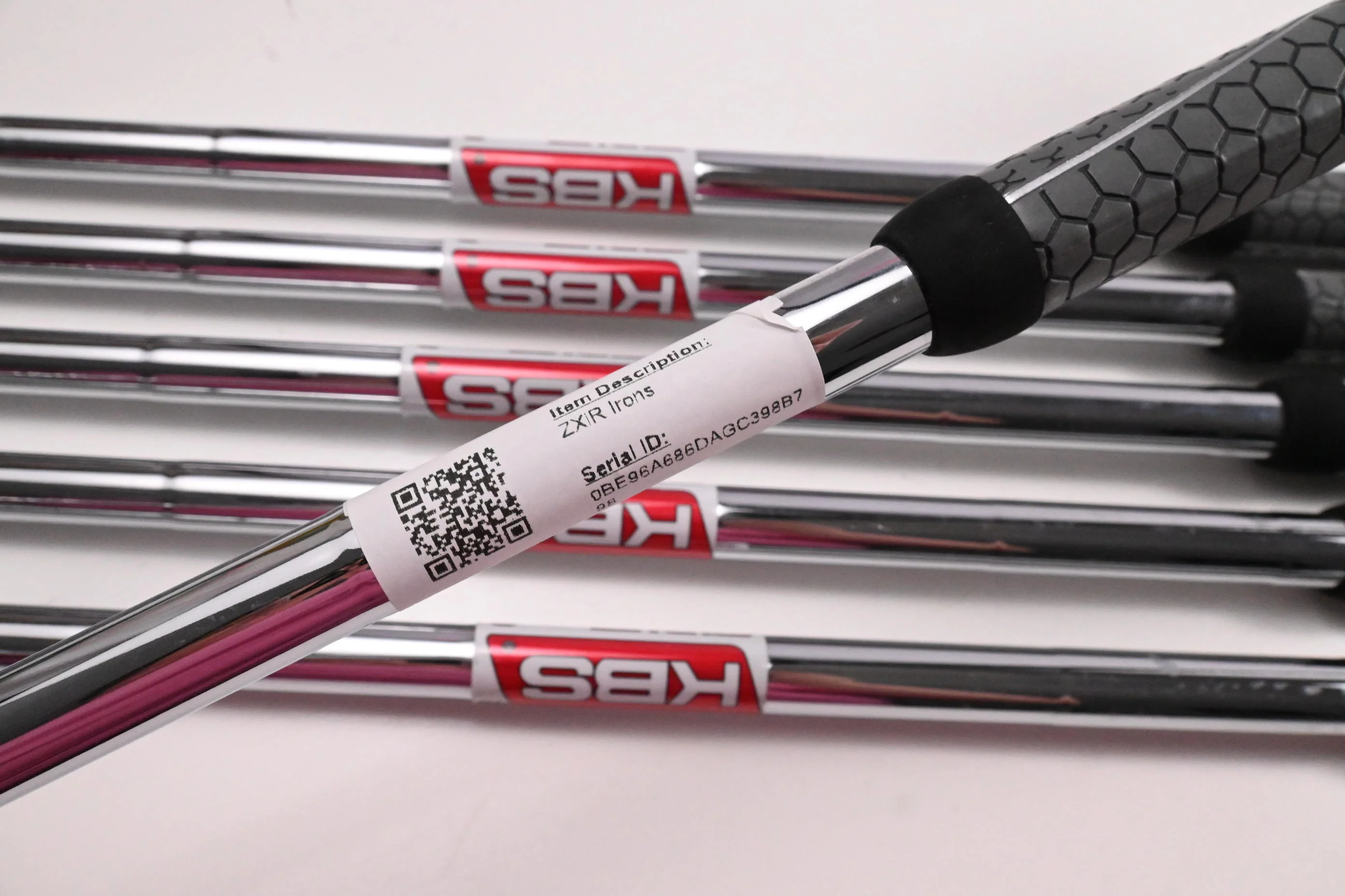 Srixon ZXiR Irons / 6-PW+AW / Regular Flex KBS Tour Lite Shafts - Image 6