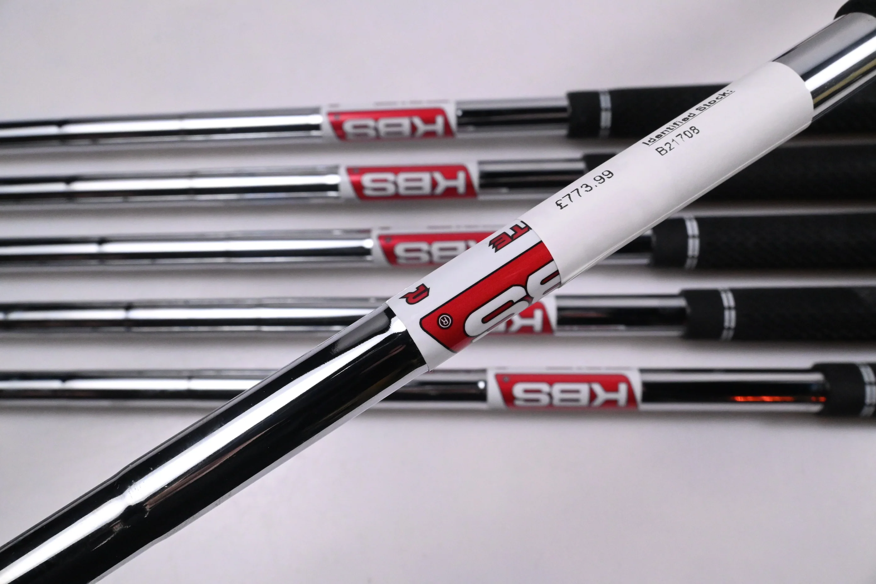 Srixon ZXiR Irons / 5-PW / Regular Flex KBS Tour Lite Shafts - Image 5