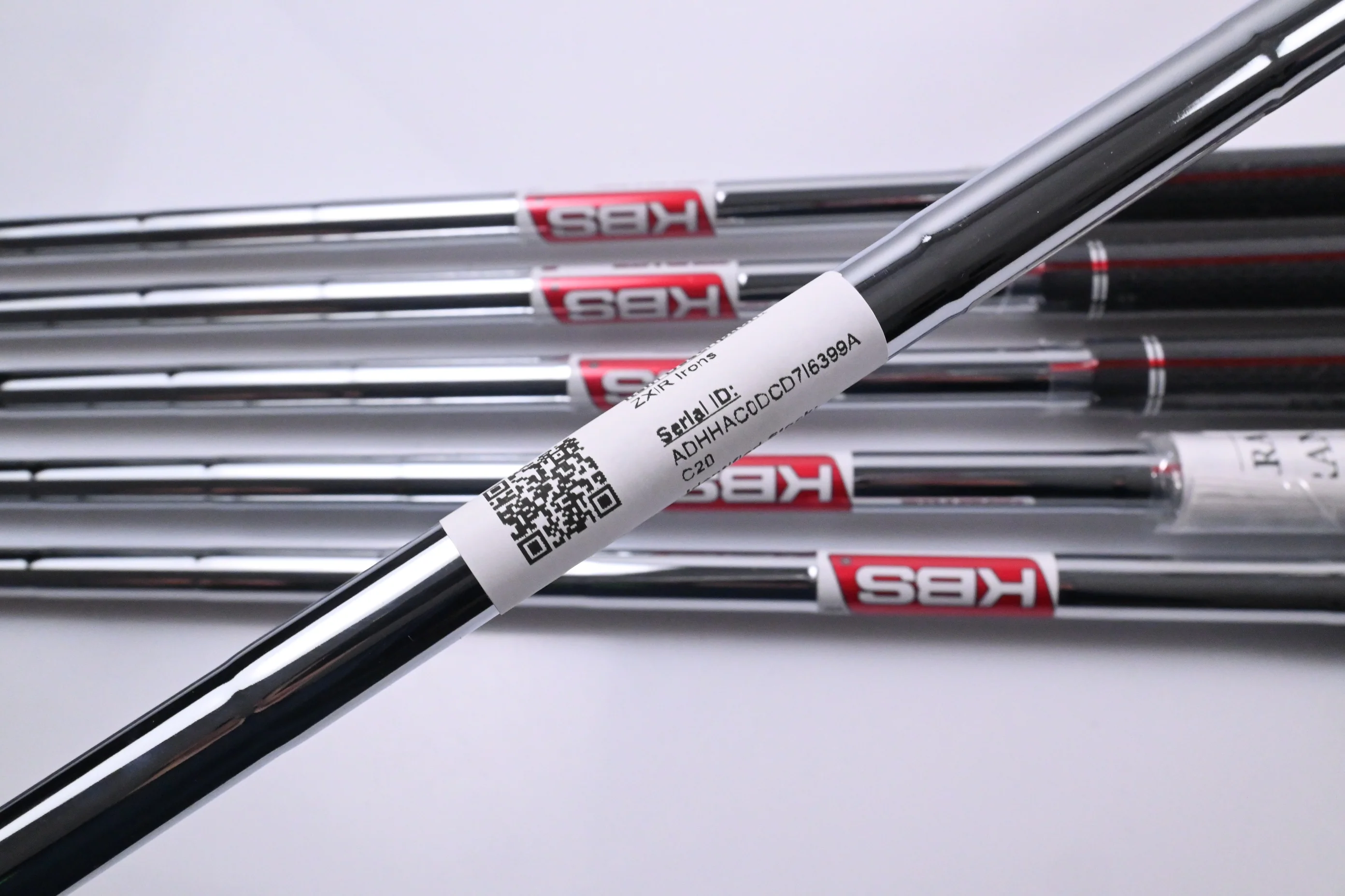 Srixon ZXiR Irons / 5-PW / Stiff Flex KBS Tour Lite Shafts - Image 6