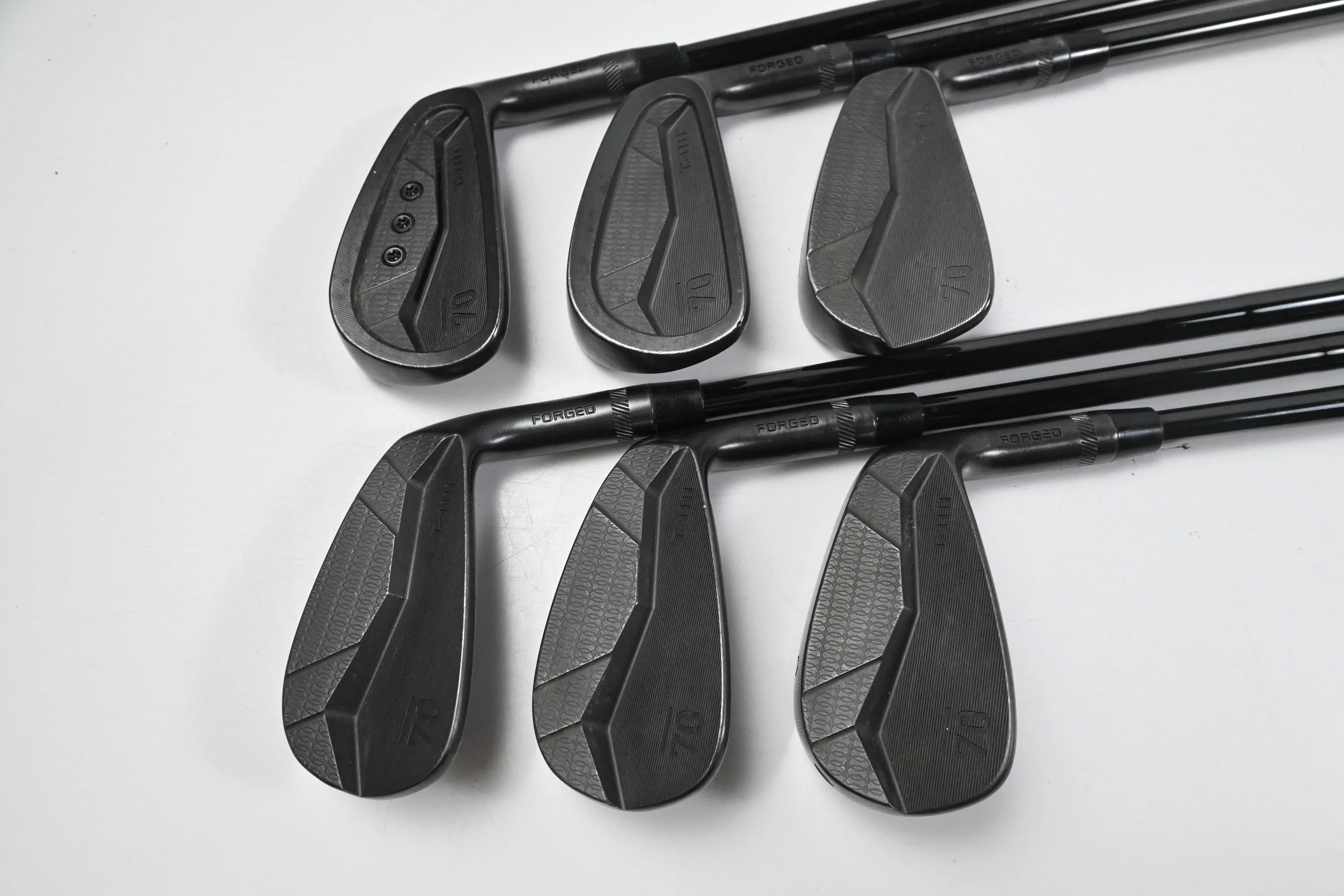 Sub 70 TAIII CB/MB Combo Irons / 5-PW / X-Flex KBS Tour 130 Steel Shafts - Image 2