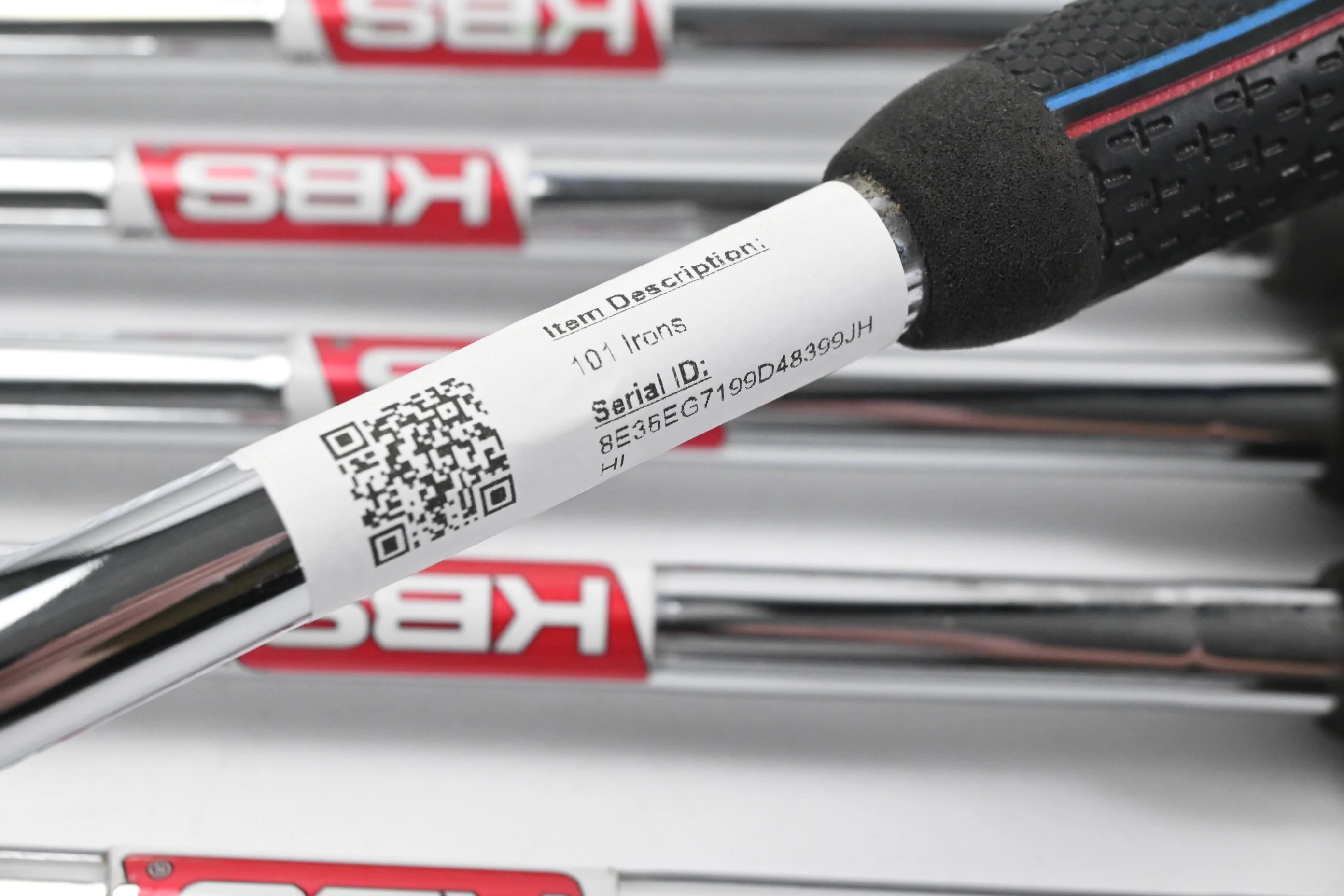 Left Hand Takomo 101 Irons / 4-PW / Stiff Flex KBS Tour Lite Shafts - Image 6