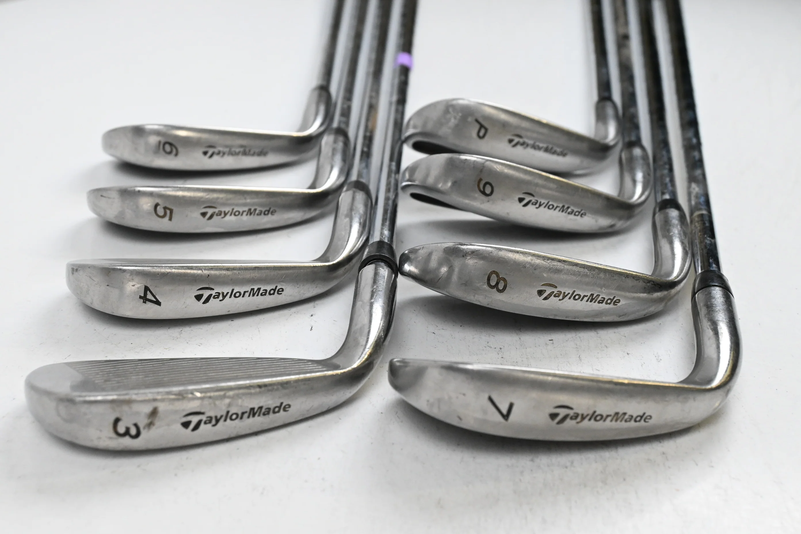 Taylormade 200 Steel Irons / 3-PW / Stiff Flex Taylormade 90 Shafts - Image 4