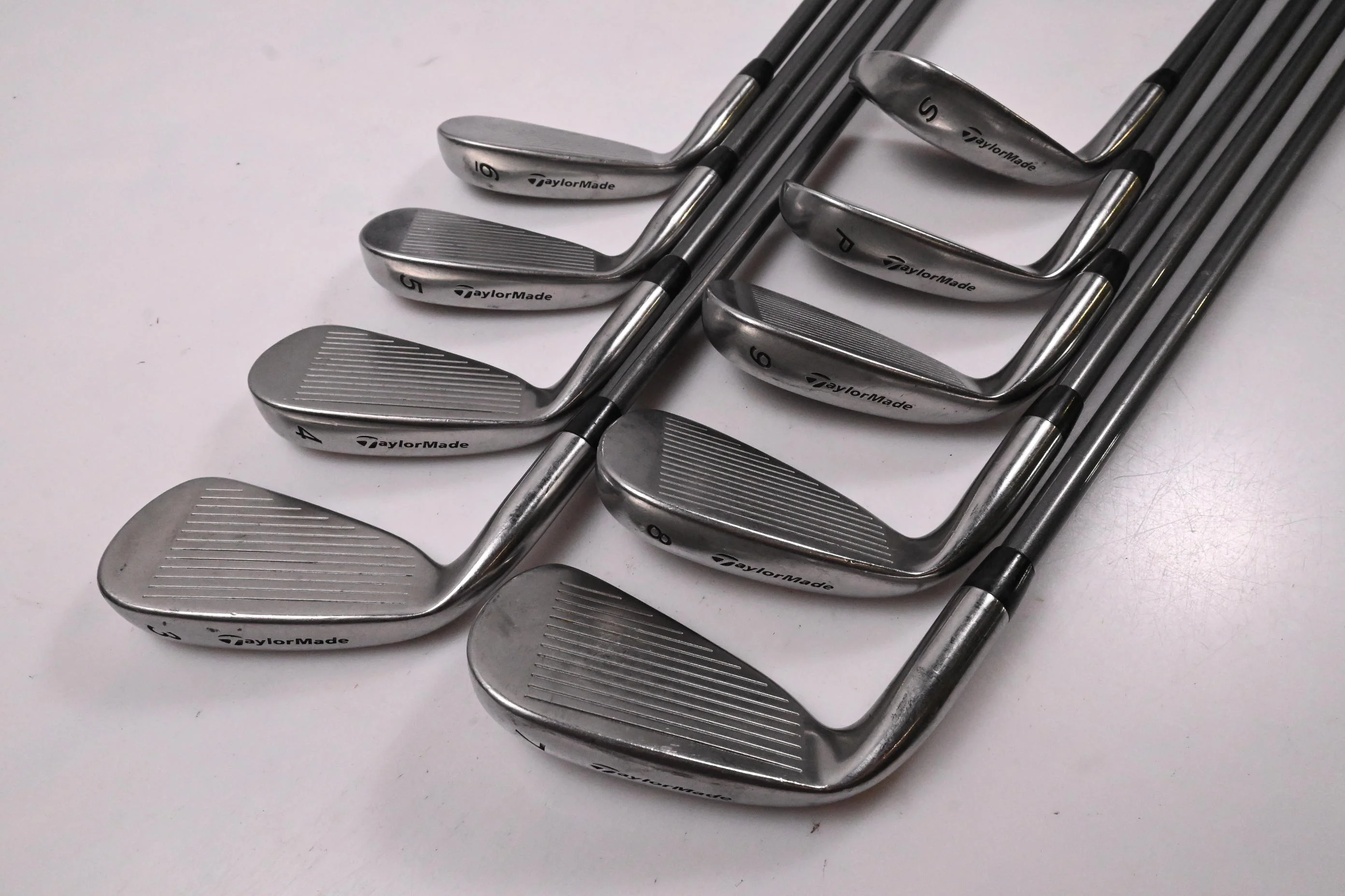 Taylormade 200 Steel Irons / 3-PW+SW / Regular Flex Taylormade Lite 80 Shafts - Image 5