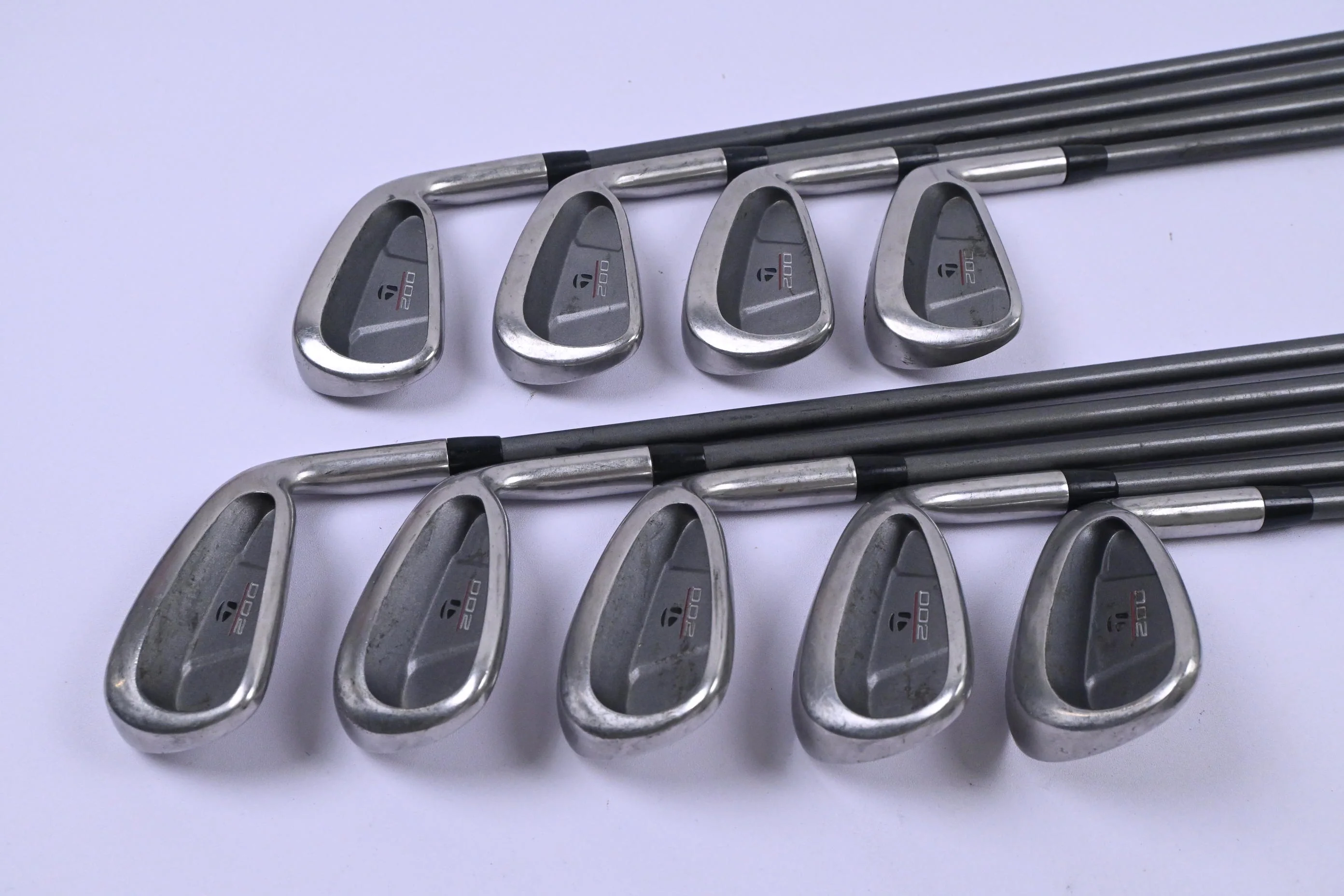 Taylormade 200 Steel Irons / 3-PW+SW / Regular Flex TaylorMade Lite R-80 - Image 2