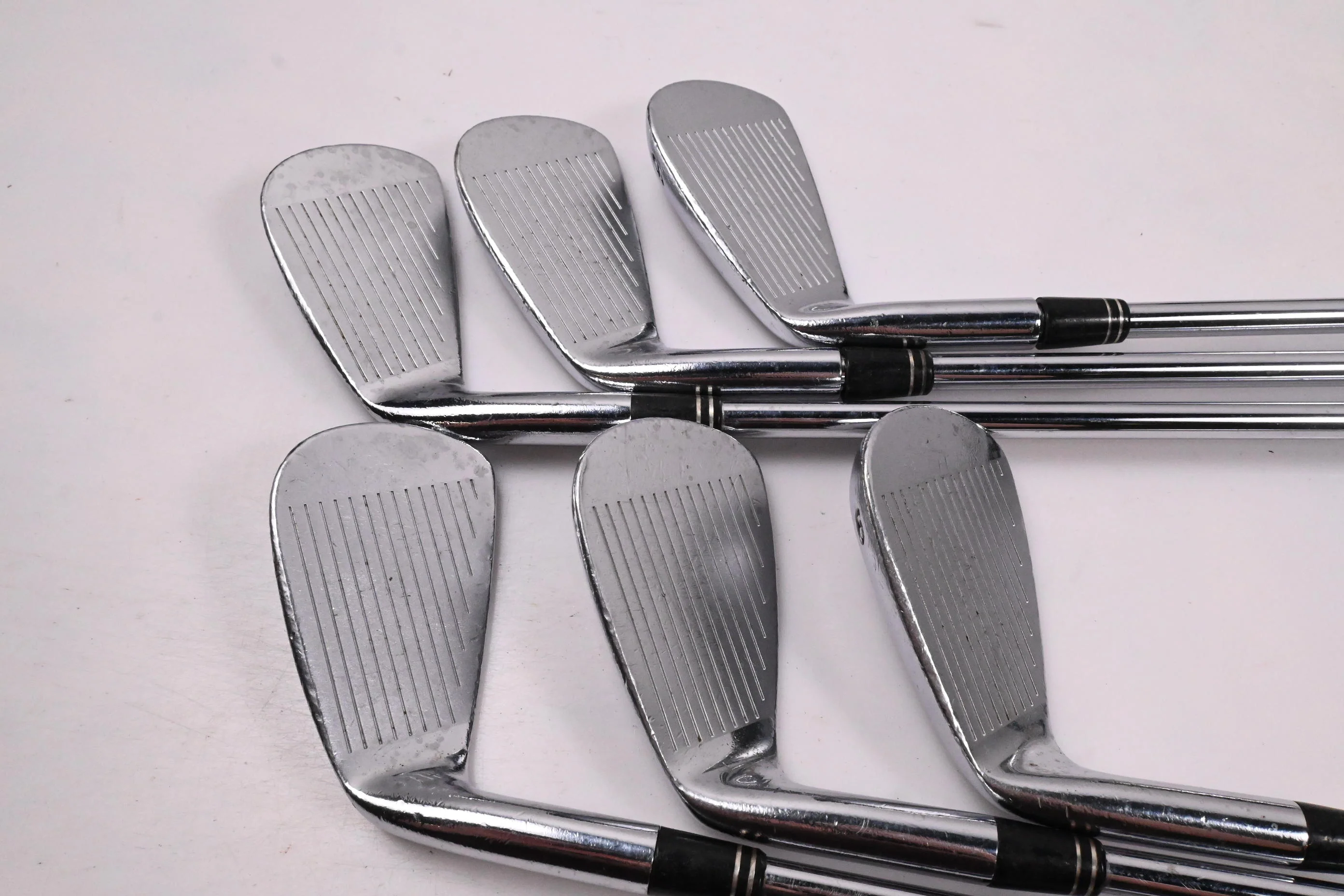 Taylormade 300 Forged Irons / 4-9i / Stiff Flex Rifle Flighted Shafts - Image 3