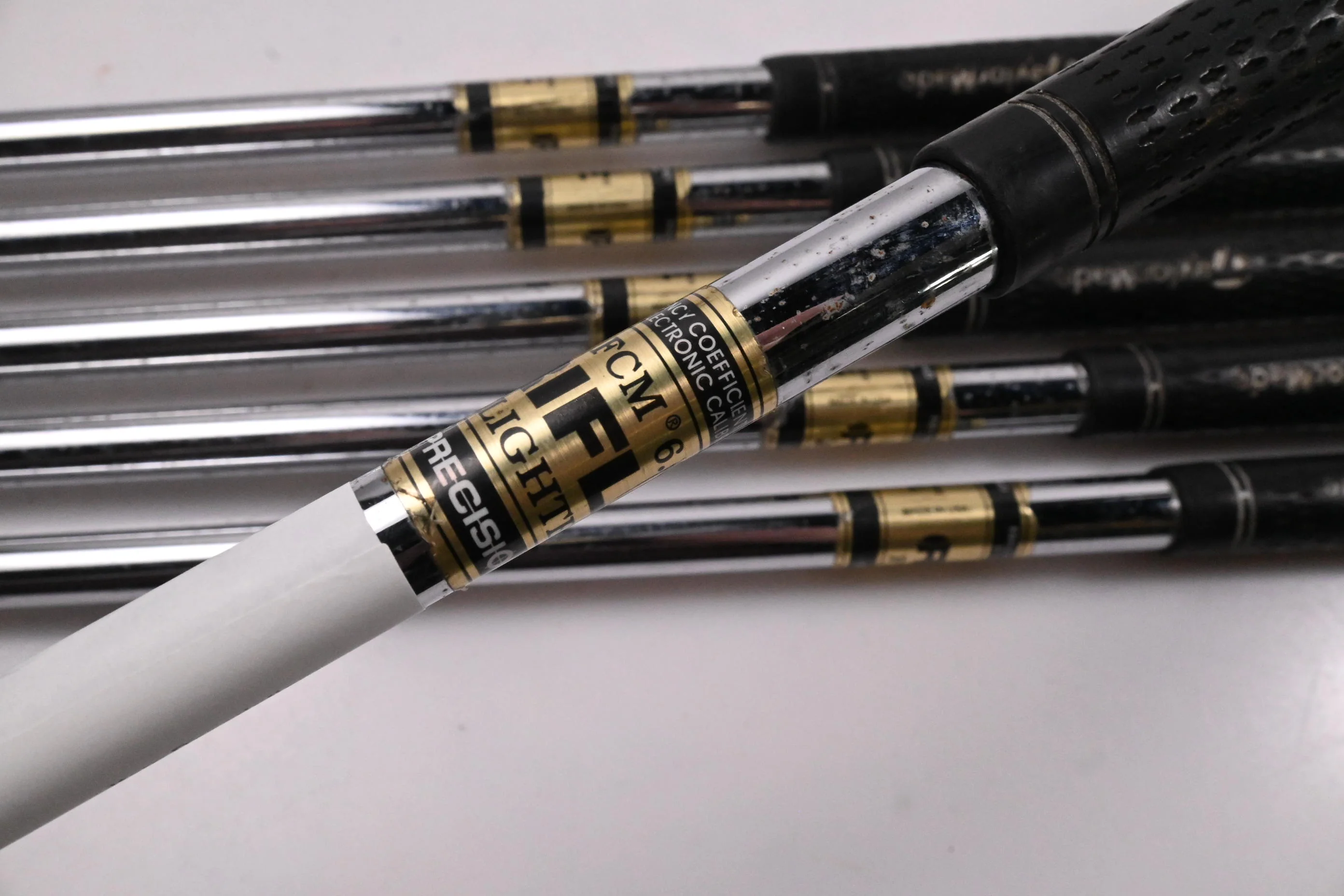 Taylormade 300 Forged Irons / 4-9i / Stiff Flex Rifle Flighted Shafts - Image 5
