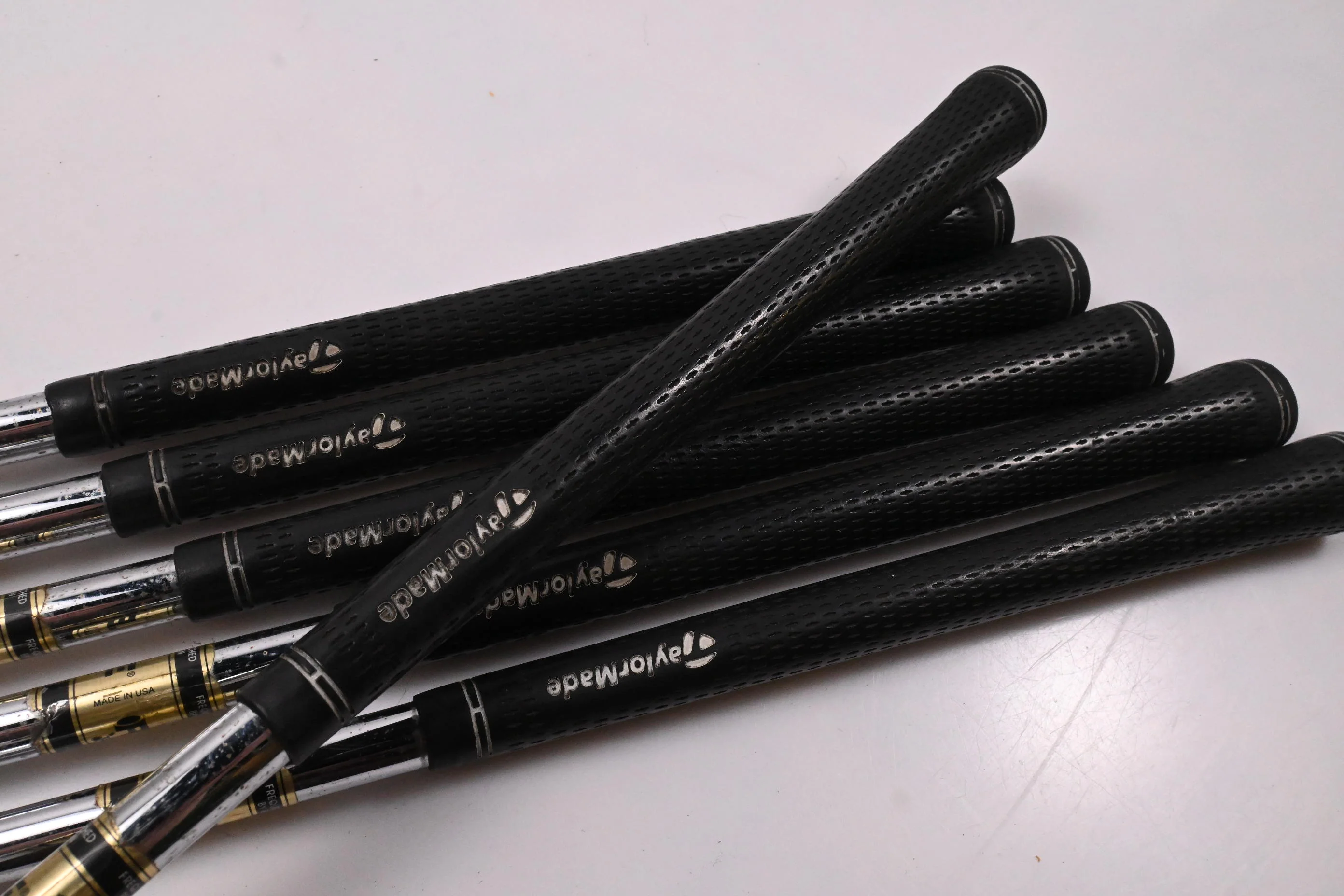 Taylormade 300 Forged Irons / 4-9i / Stiff Flex Rifle Flighted Shafts - Image 7
