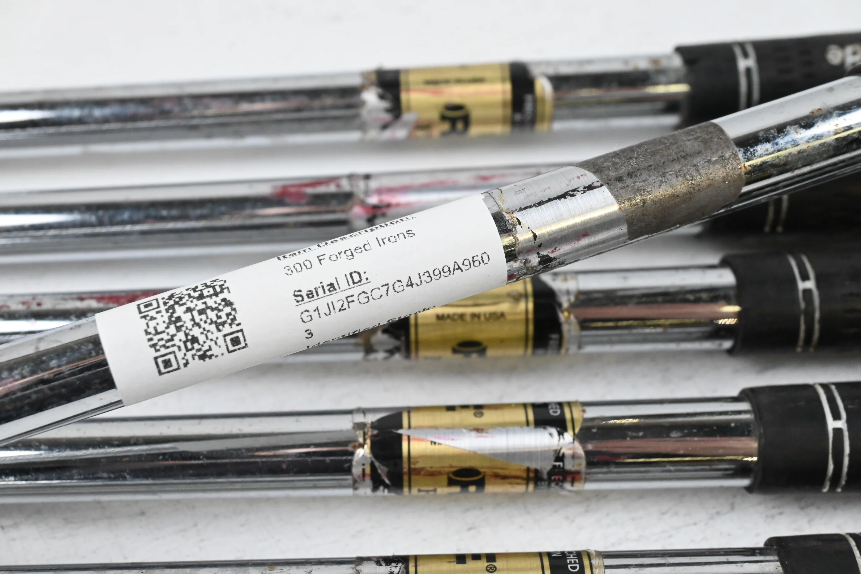 Taylormade 300 Forged Irons / 5-PW / Regular Flex Rifle Flighted Precision Shafts - Image 6
