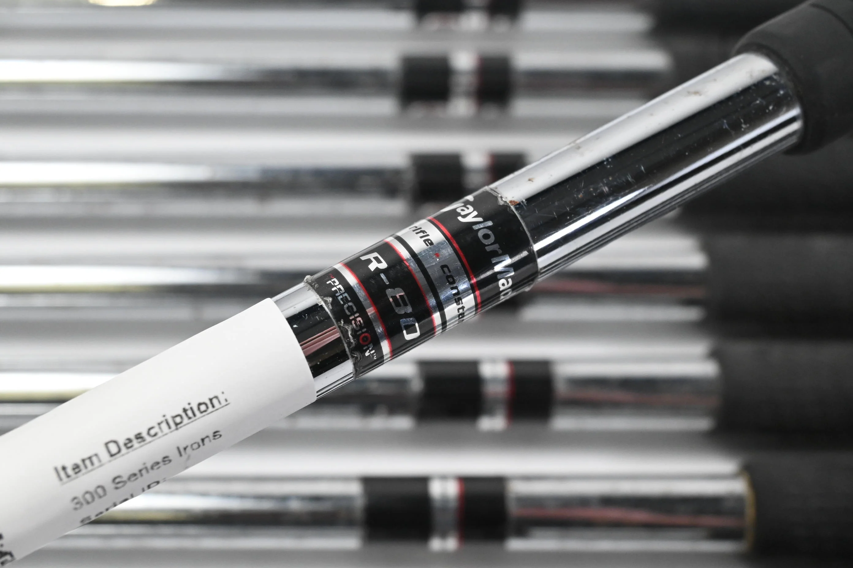 Taylormade 300 Series Irons / 3-PW+SW / Regular Flex Precision 80 Shafts - Image 5