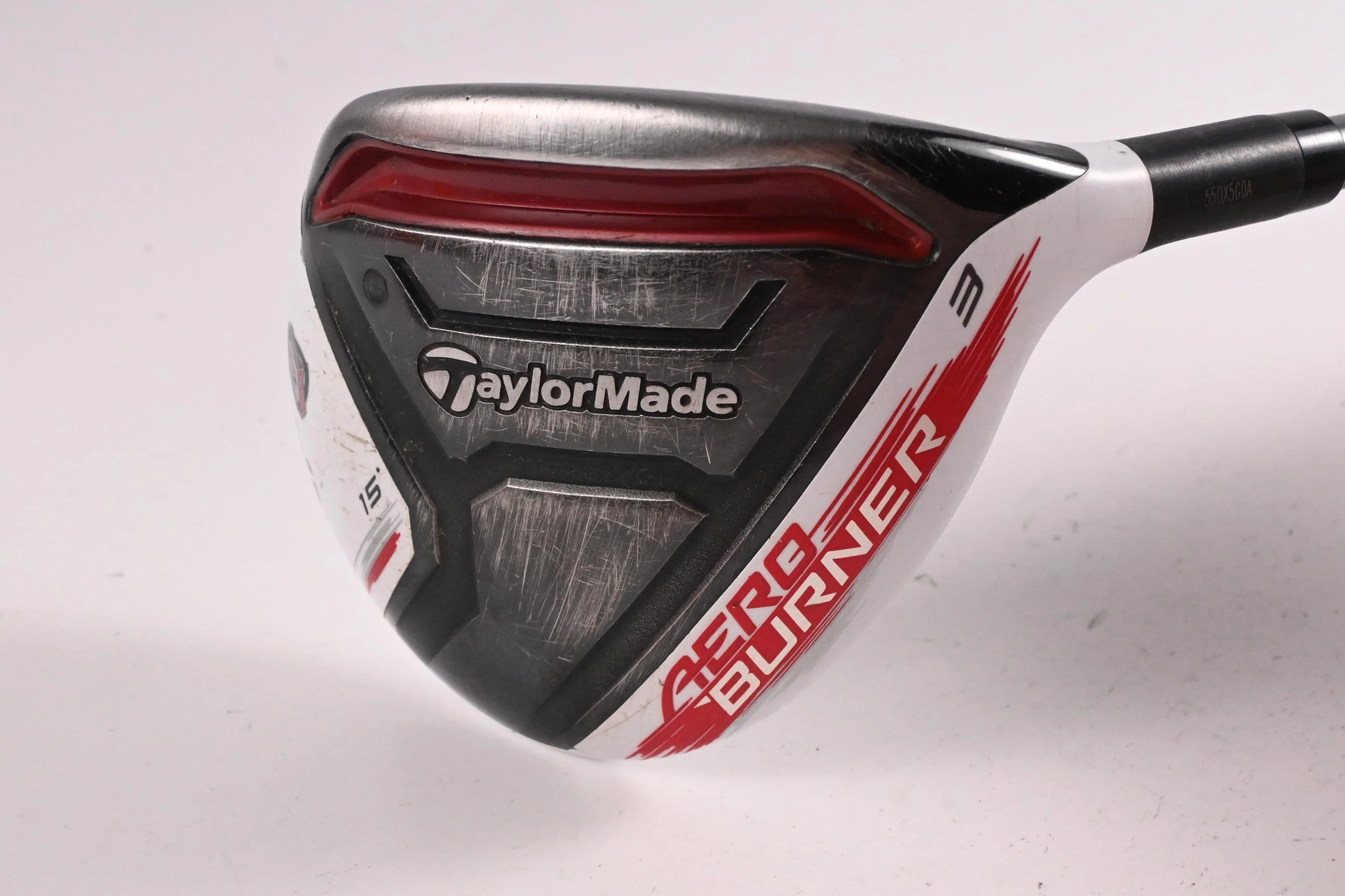 Taylormade Aeroburner #3 Wood / 15 Degree / X-Flex Matrix Ozik White Tie 70 - Image 2