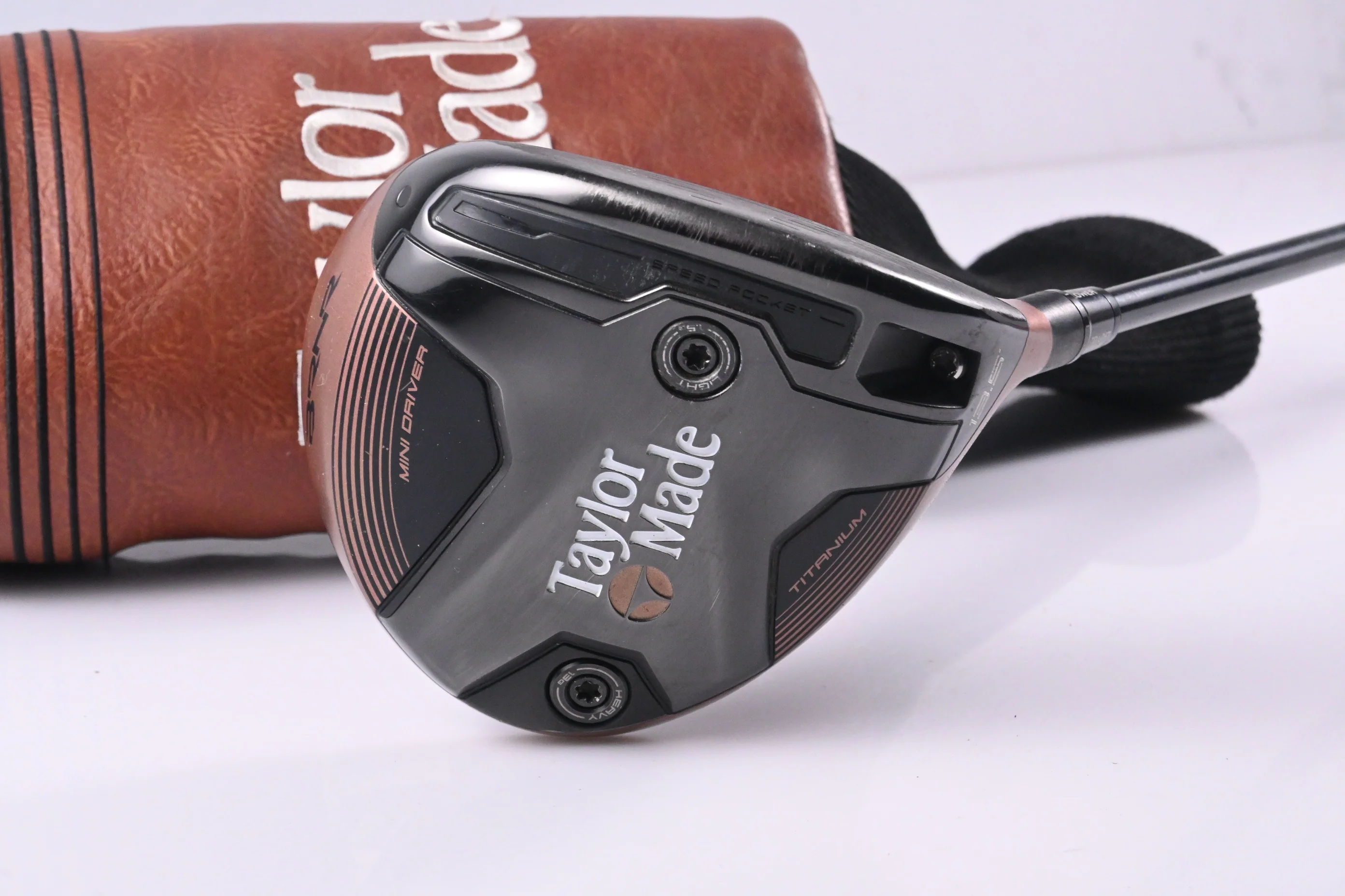 Taylormade BRNR Copper Mini Driver / 13.5 Degree / Stiff Flex UST Proforce 65 - Image 2