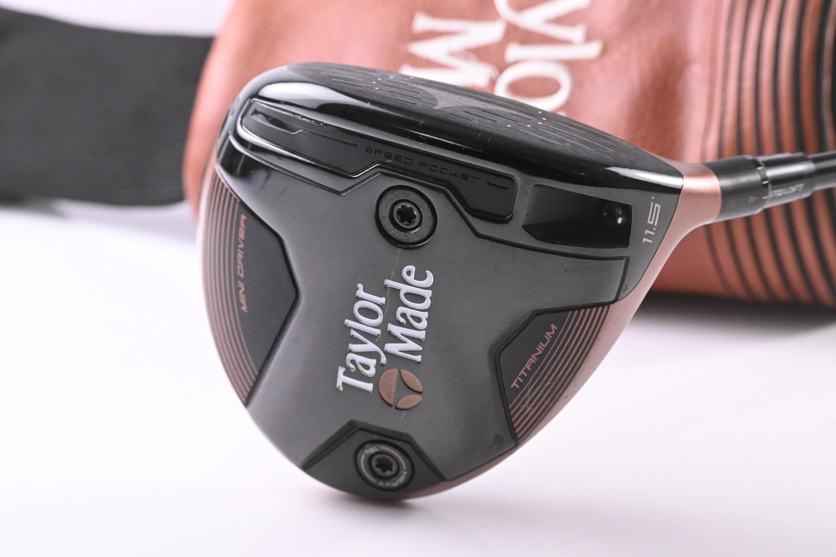 Taylormade BRNR Copper Mini Driver / 11.5 Degree / Stiff Flex KBS Tour Driven 60 - Image 2