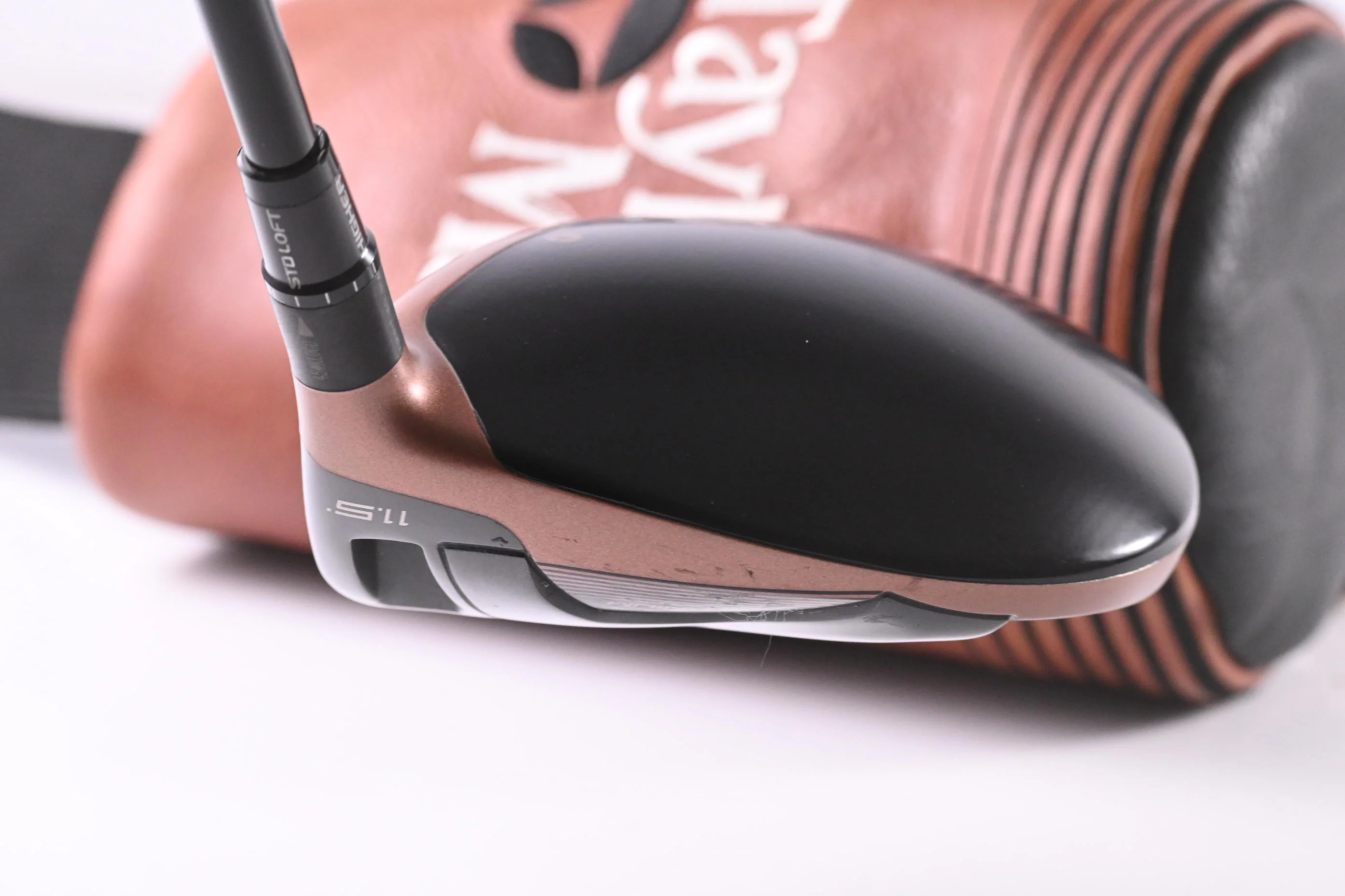 Taylormade BRNR Copper Mini Driver / 11.5 Degree / Stiff Flex KBS Tour Driven 60 - Image 5