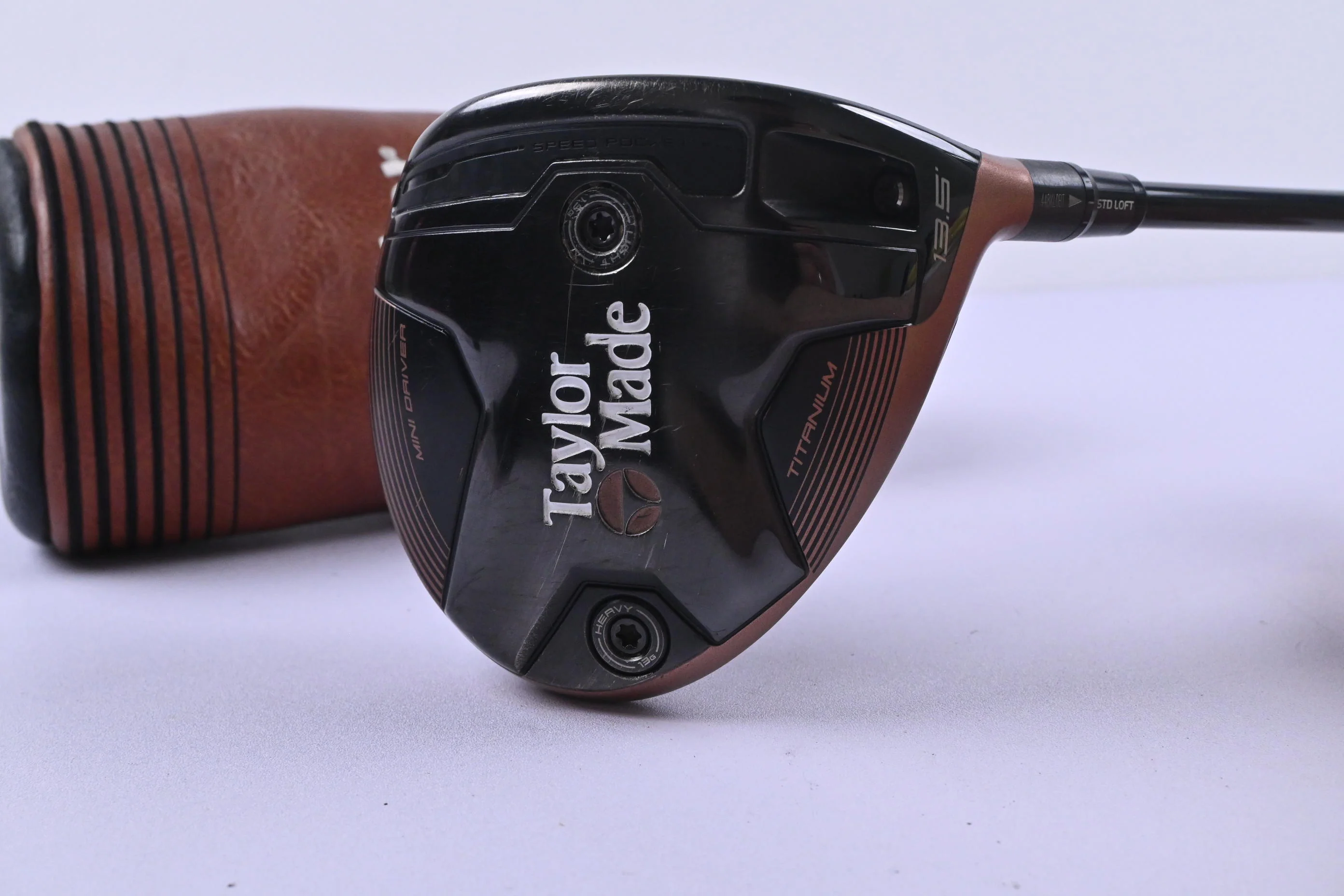 Taylormade BRNR Copper Mini Driver / 13.5 Degree / Stiff Flex UST ProForce 65 - Image 2