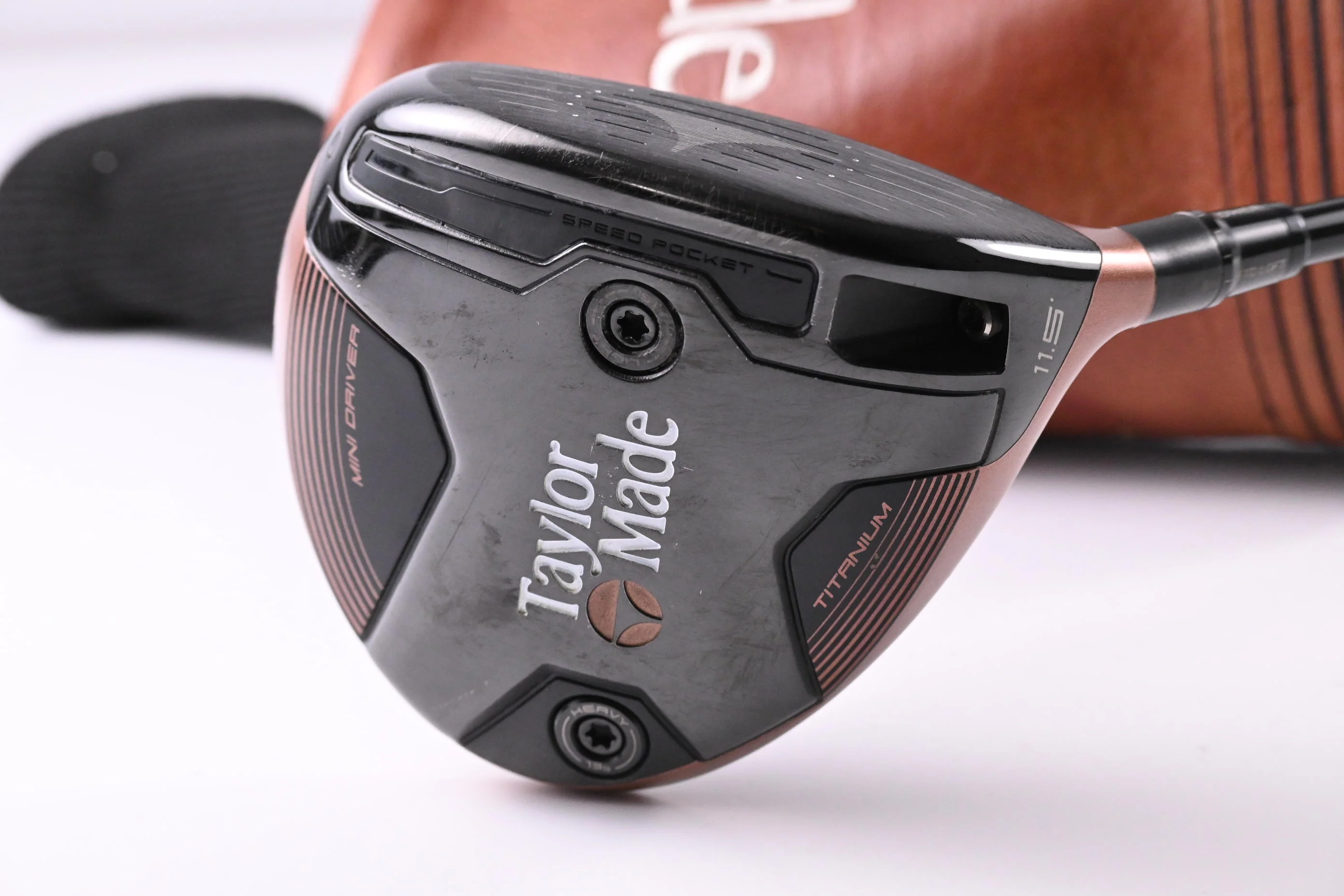 Taylormade BRNR Copper Mini Driver / 11.5 Degree / Stiff Flex UST Proforce 65 - Image 2