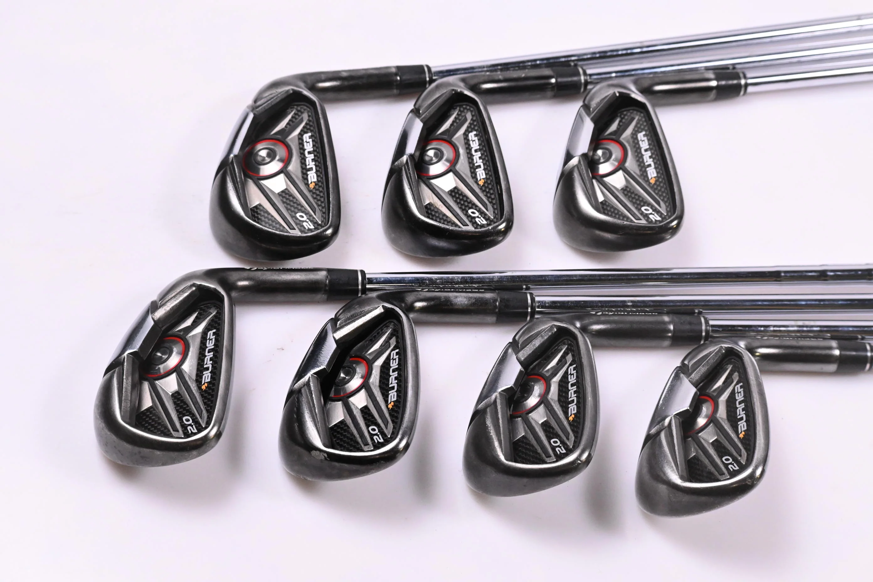 Taylormade Burner 2.0 Irons / 4-PW / Stiff Flex Taylormade 85 Shafts - Image 2