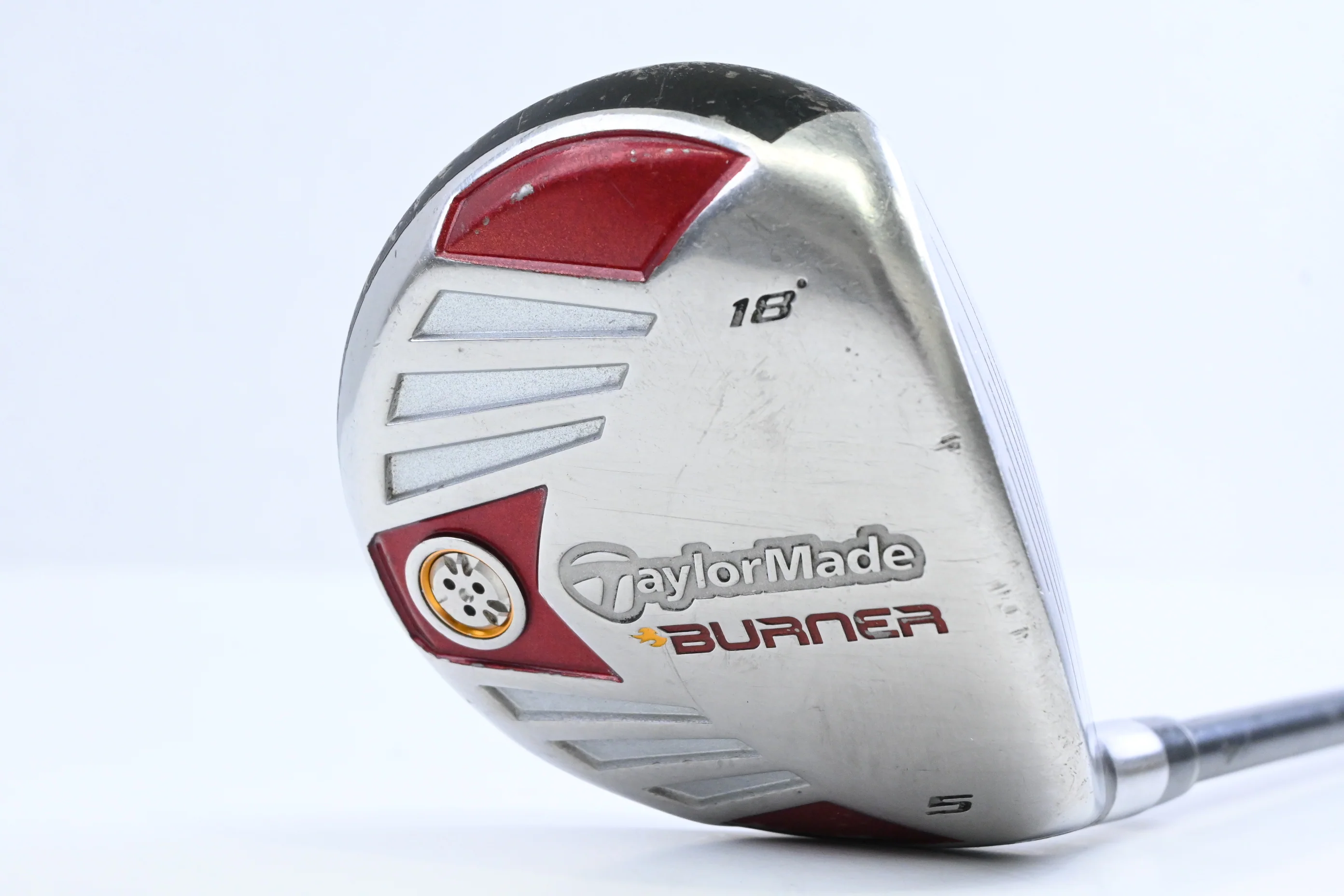 Taylormade Burner 2007 #5 Wood / 18 Degree / Regular Flex Taylormade Reax 50