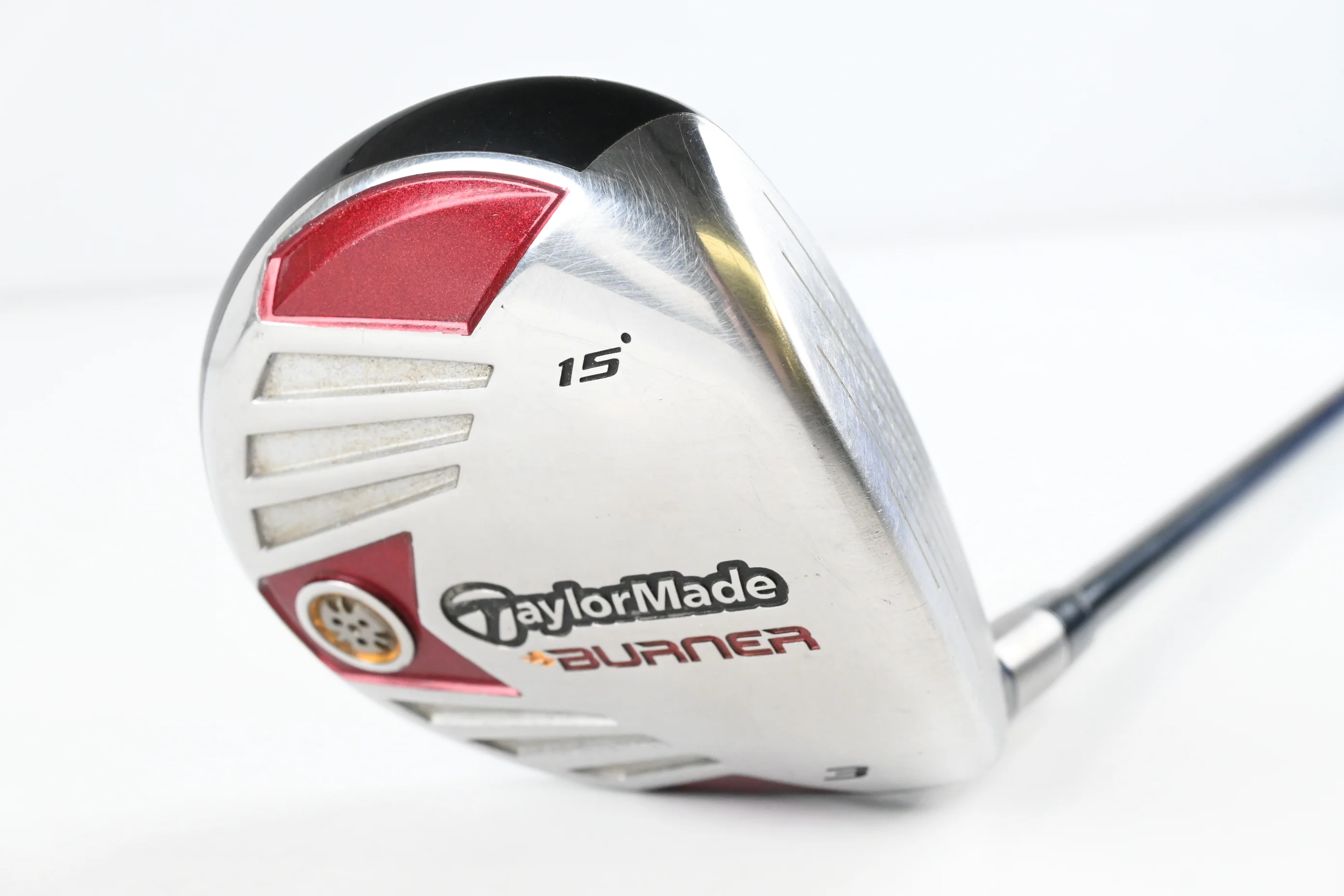 Taylormade Burner 2007 #3 Wood / 15 Degree / Stiff Flex Taylormade REAX 50