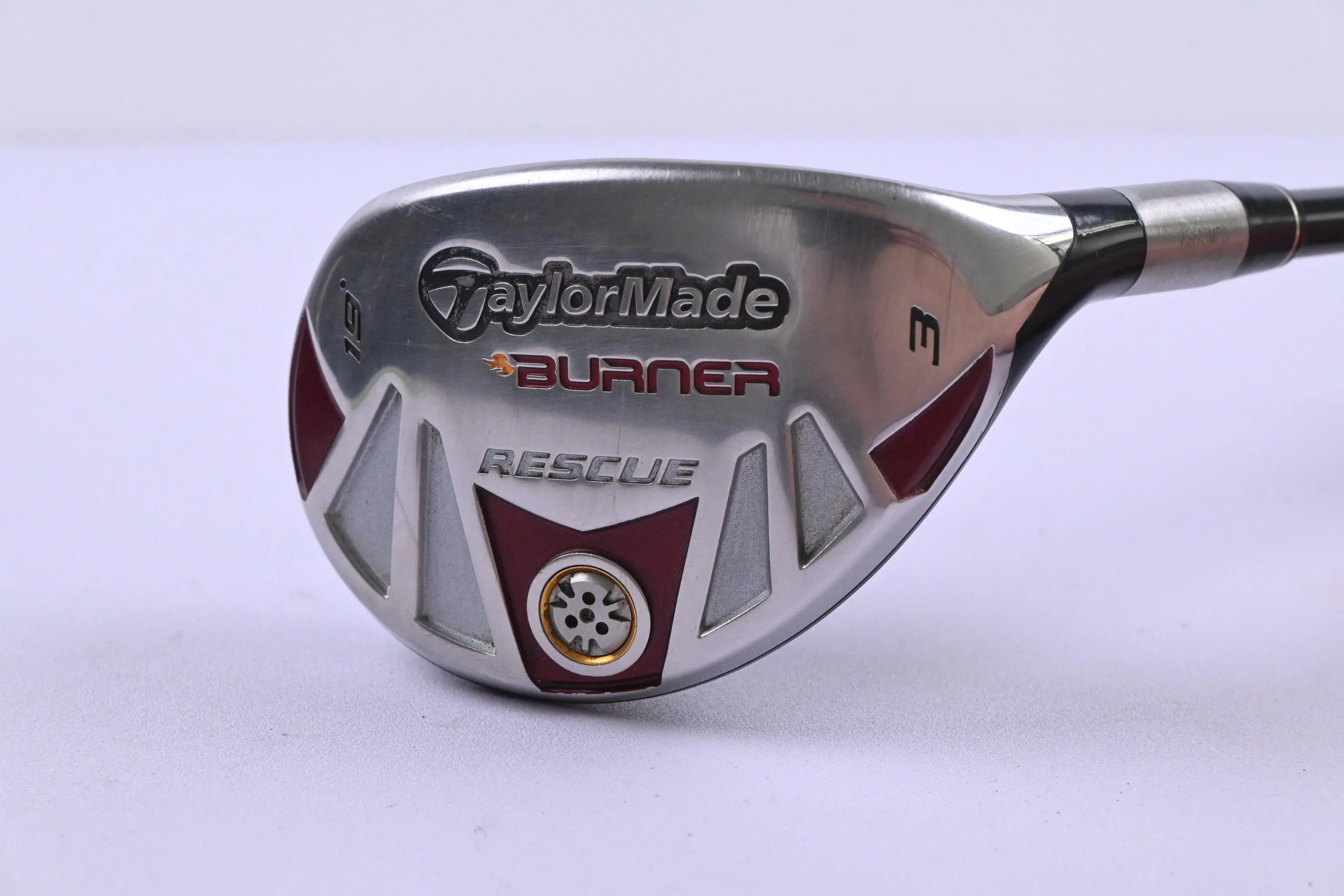 Taylormade Burner 2007 #3 Hybrid / 19 Degree / Stiff Flex Taylormade REAX 65 - Image 2