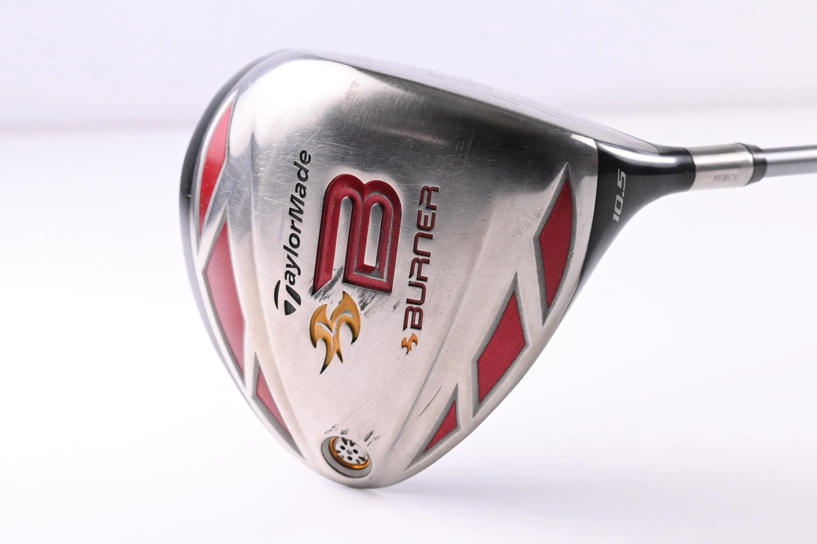Taylormade Burner 2008 Driver / 10.5 Degree / X-Flex Wishon S25 Black 85 Shaft - Image 2