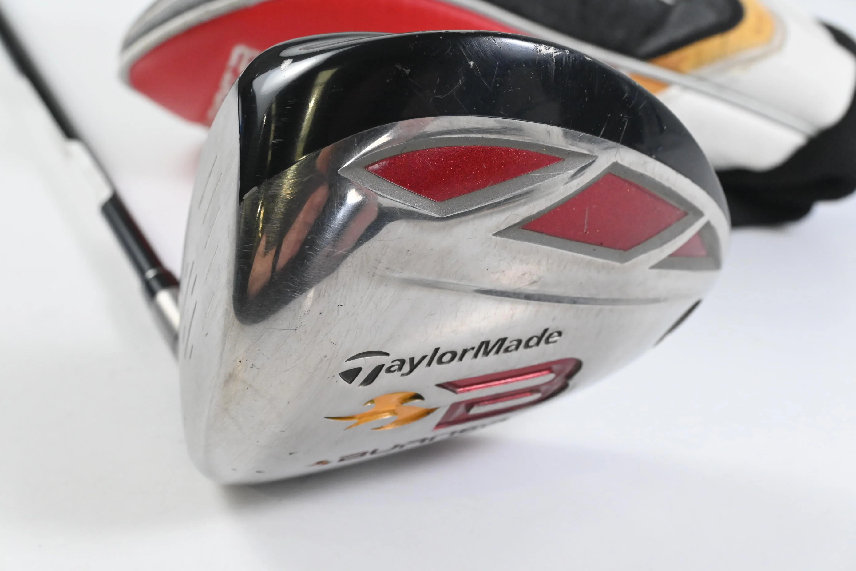 Left Hand Taylormade Burner 2008 Driver / 10.5 Degree / Regular Flex REAX 49