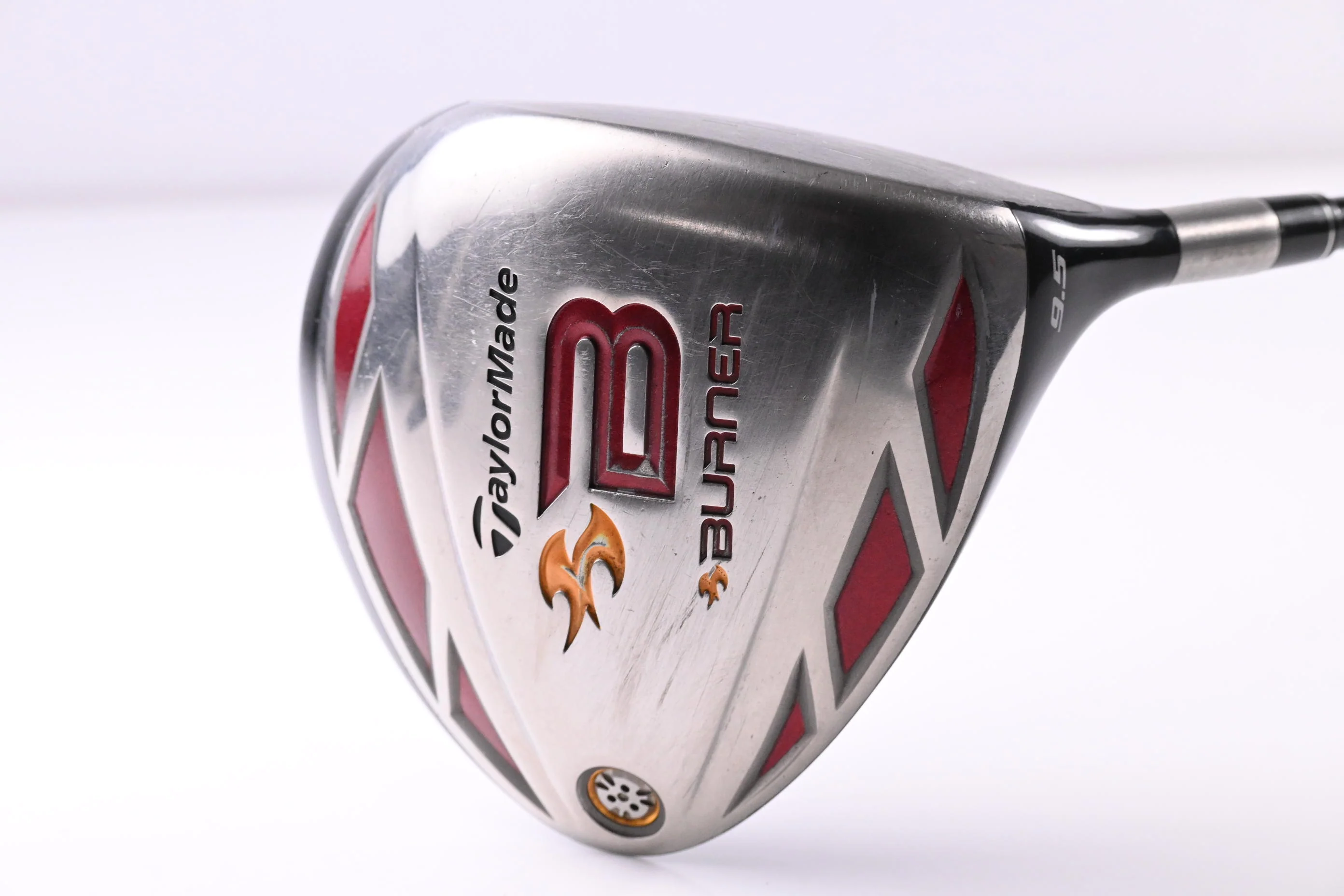 Taylormade Burner 2008 Driver / 9.5 Degree / Stiff Flex REAX Superfast 49 Shaft - Image 2