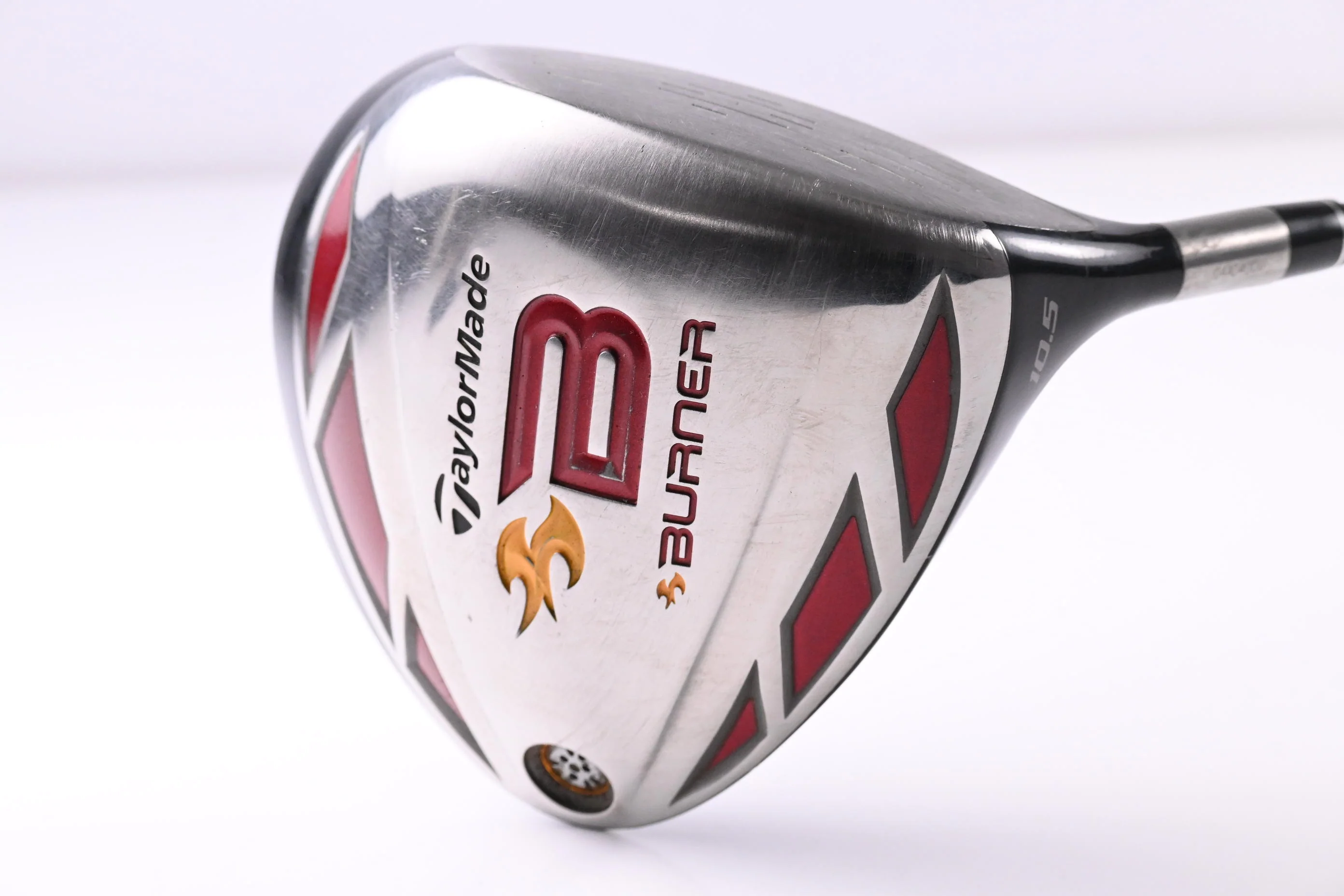 Taylormade Burner 2008 Driver / 10.5 Degree / Regular Flex REAX Superfast 49 - Image 2