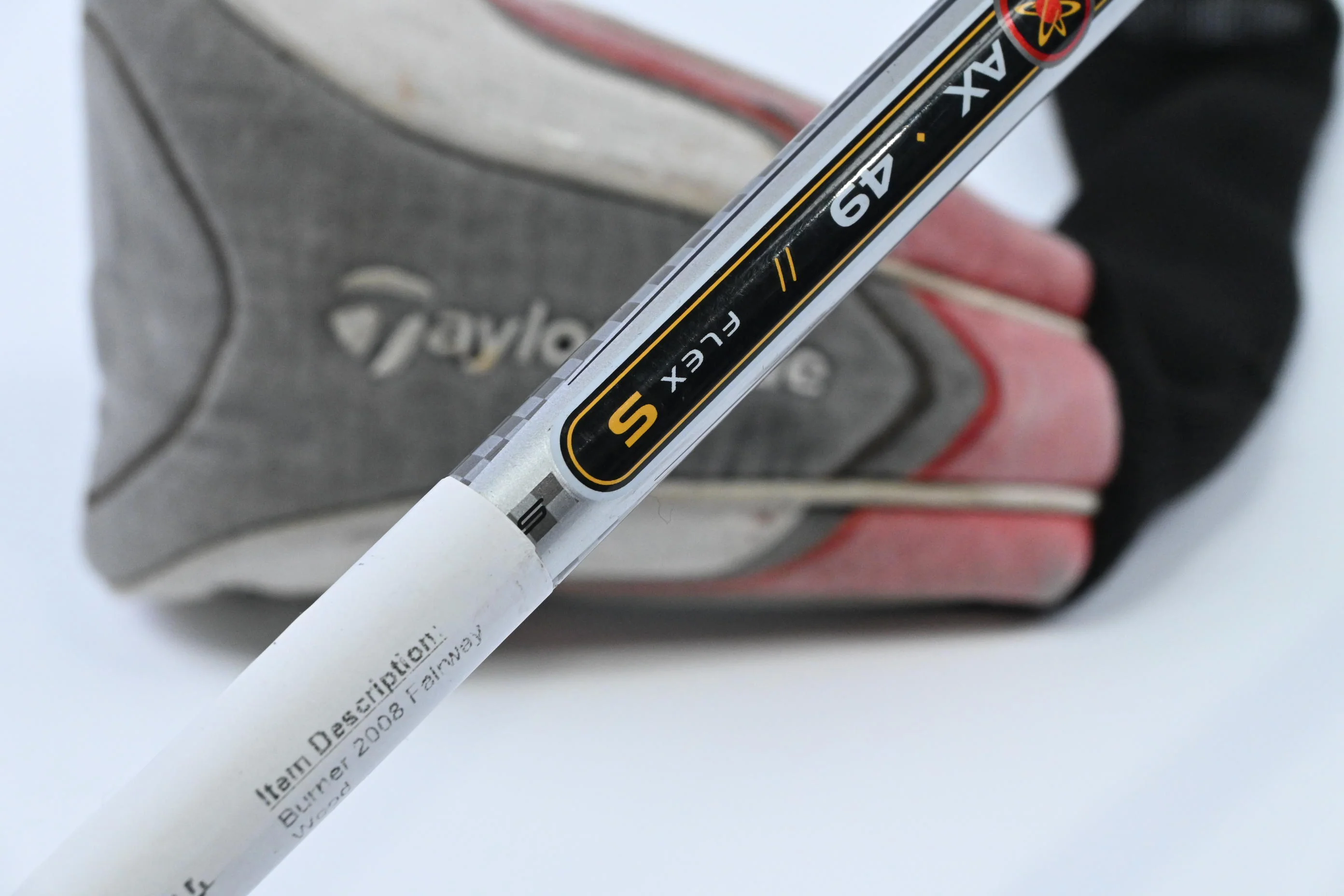 Taylormade Burner 2008 #3 Wood / 15 Degree / Stiff Flex Taylormade Reax 49 Shaft - Image 6