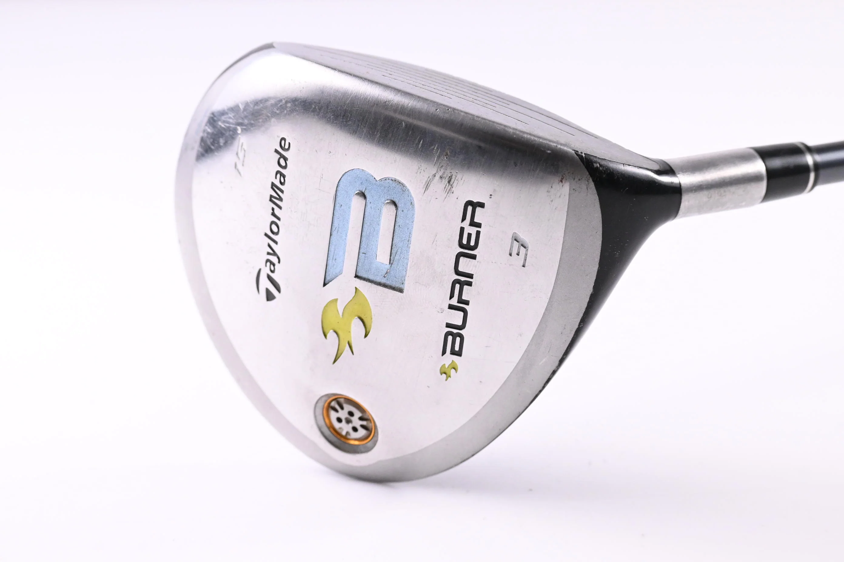 Left Hand Taylormade Burner 2008 #3 Wood / 15 Degree / Ladies Flex Reax 49 Shaft - Image 2