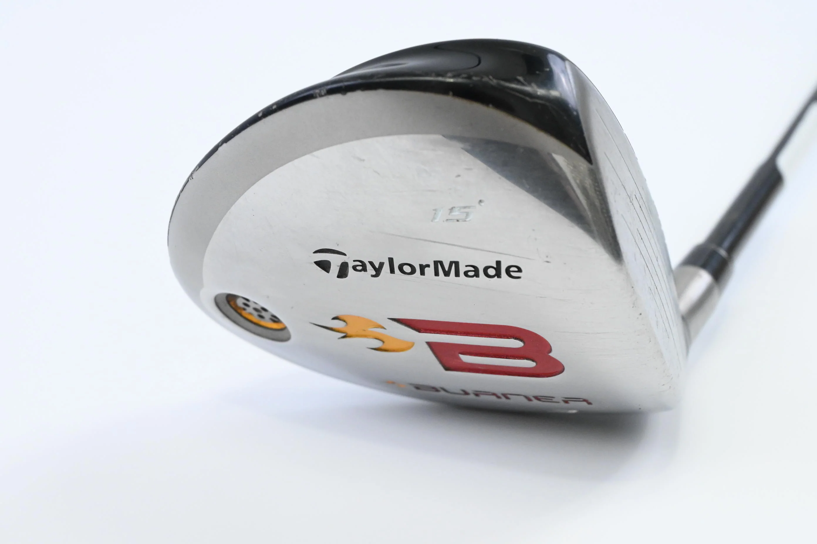 Taylormade Burner 2008 #3 Wood / 15 Degree / Regular Flex Taylormade Reax 49