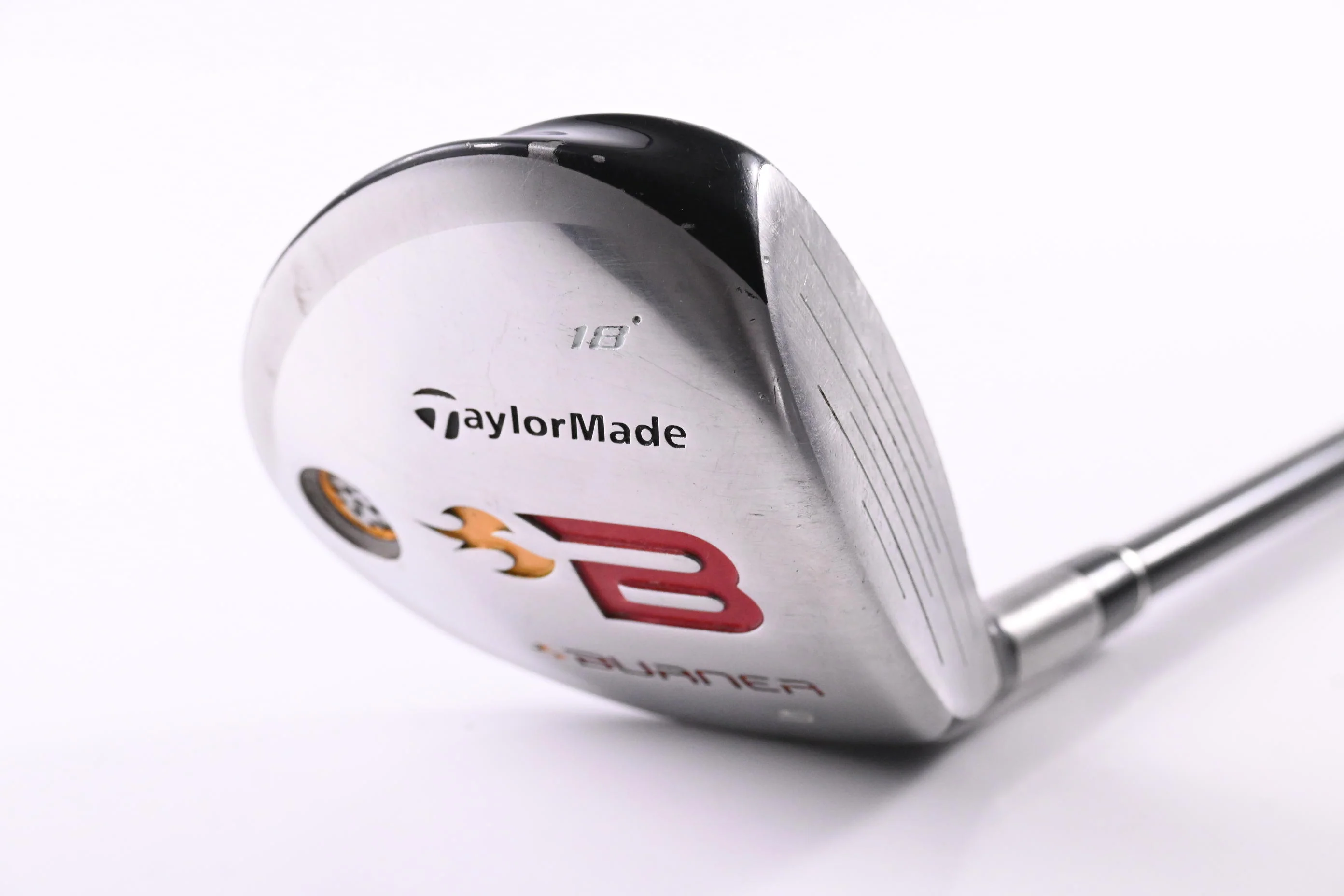 Taylormade Burner 2008 #5 Wood / 18 Degree / Regular Flex REAX 49 Shaft