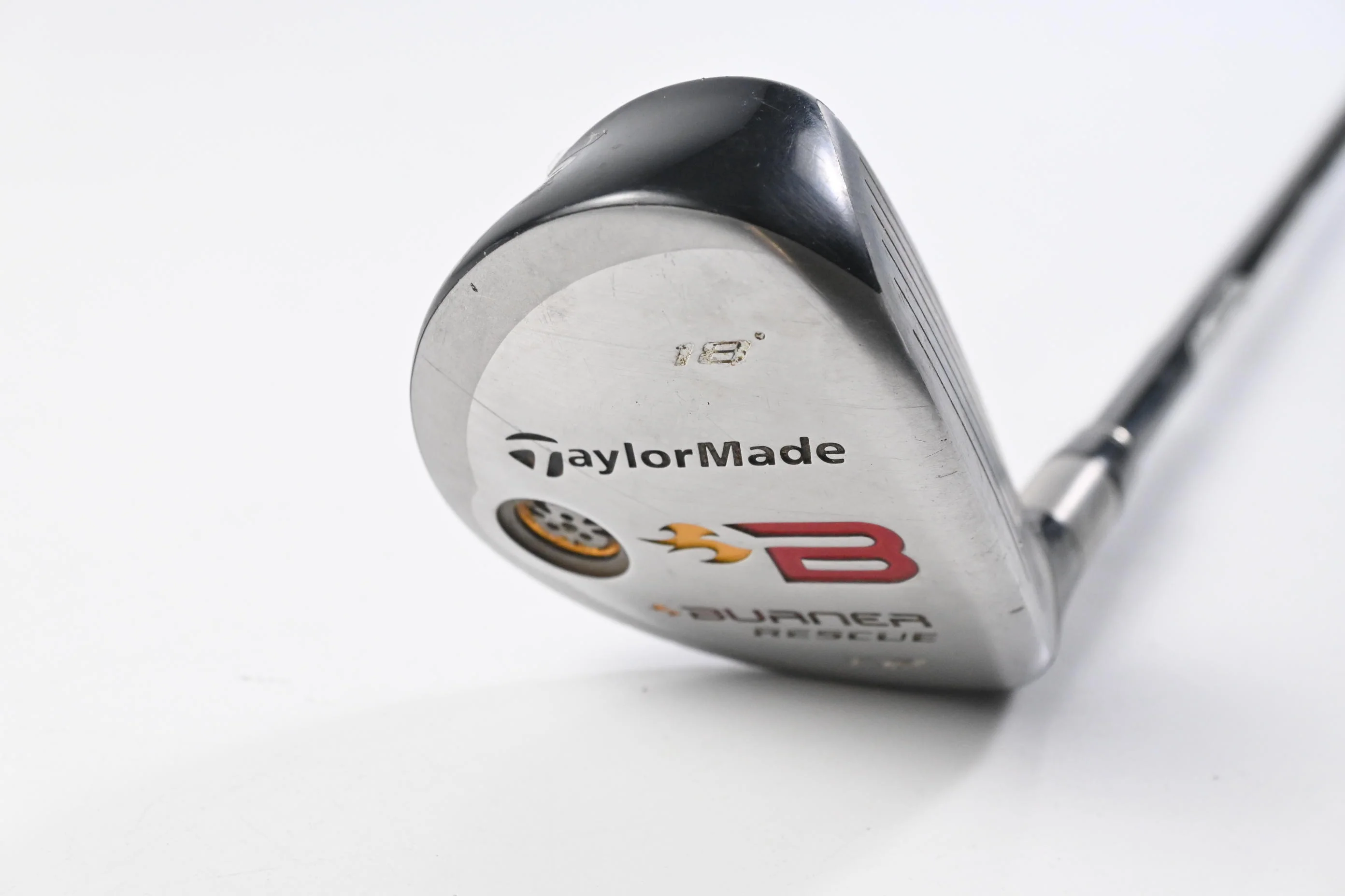 Taylormade Burner 2008 #2 Hybrid / 18 Degree / Regular Flex REAX 85 Shaft