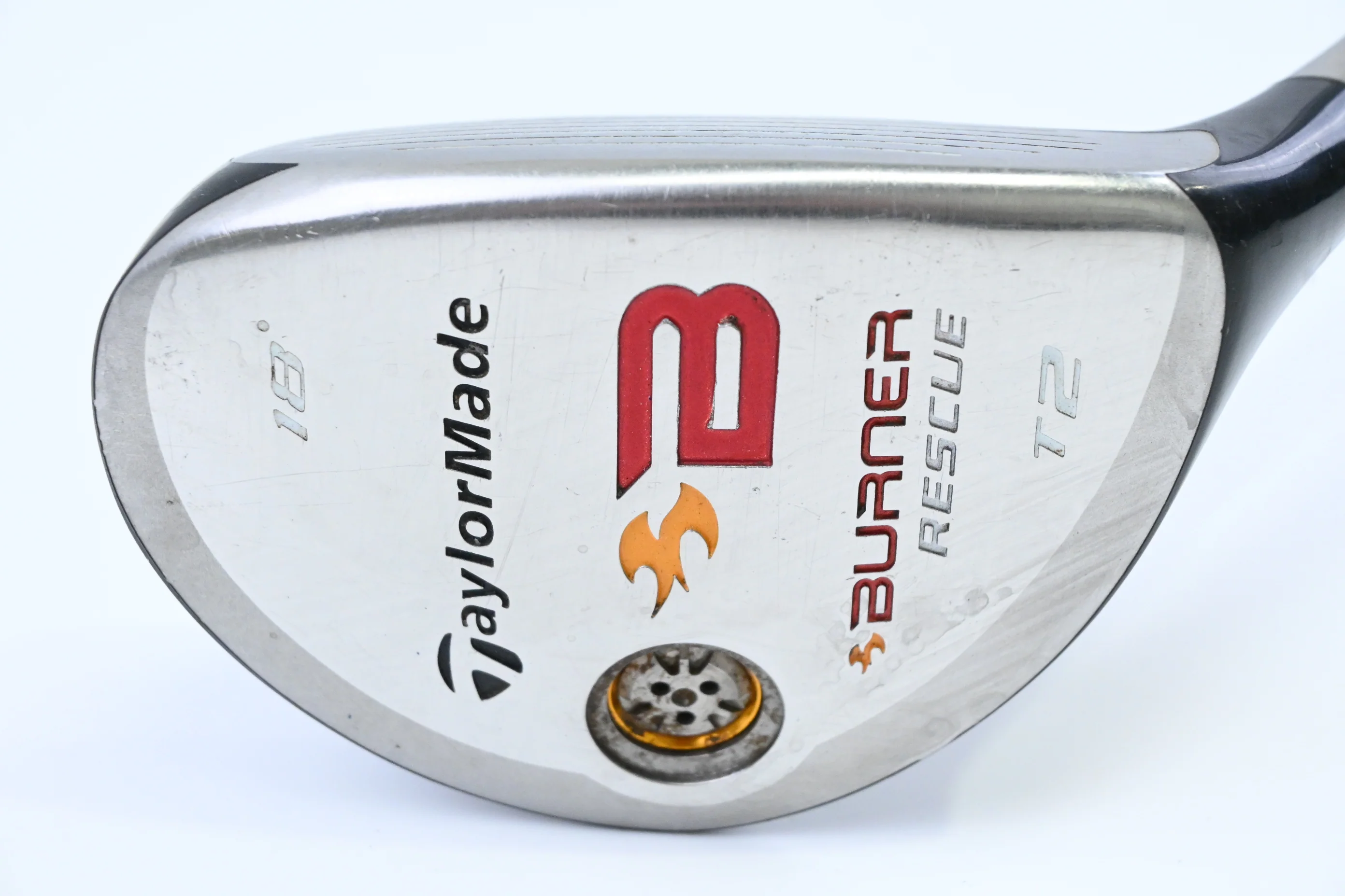 Taylormade Burner 2008 #2 Hybrid / 18 Degree / Stiff Flex Taylormade Reax 85 - Image 2